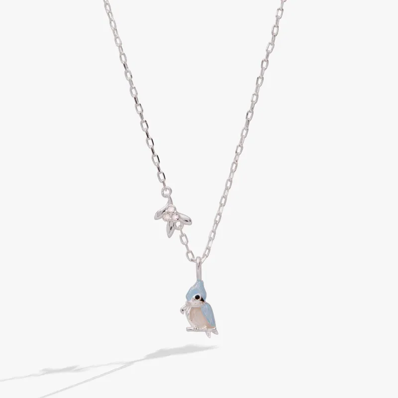 Tufted Titmouse Bird Pendant Necklace sold by Alex and Ani