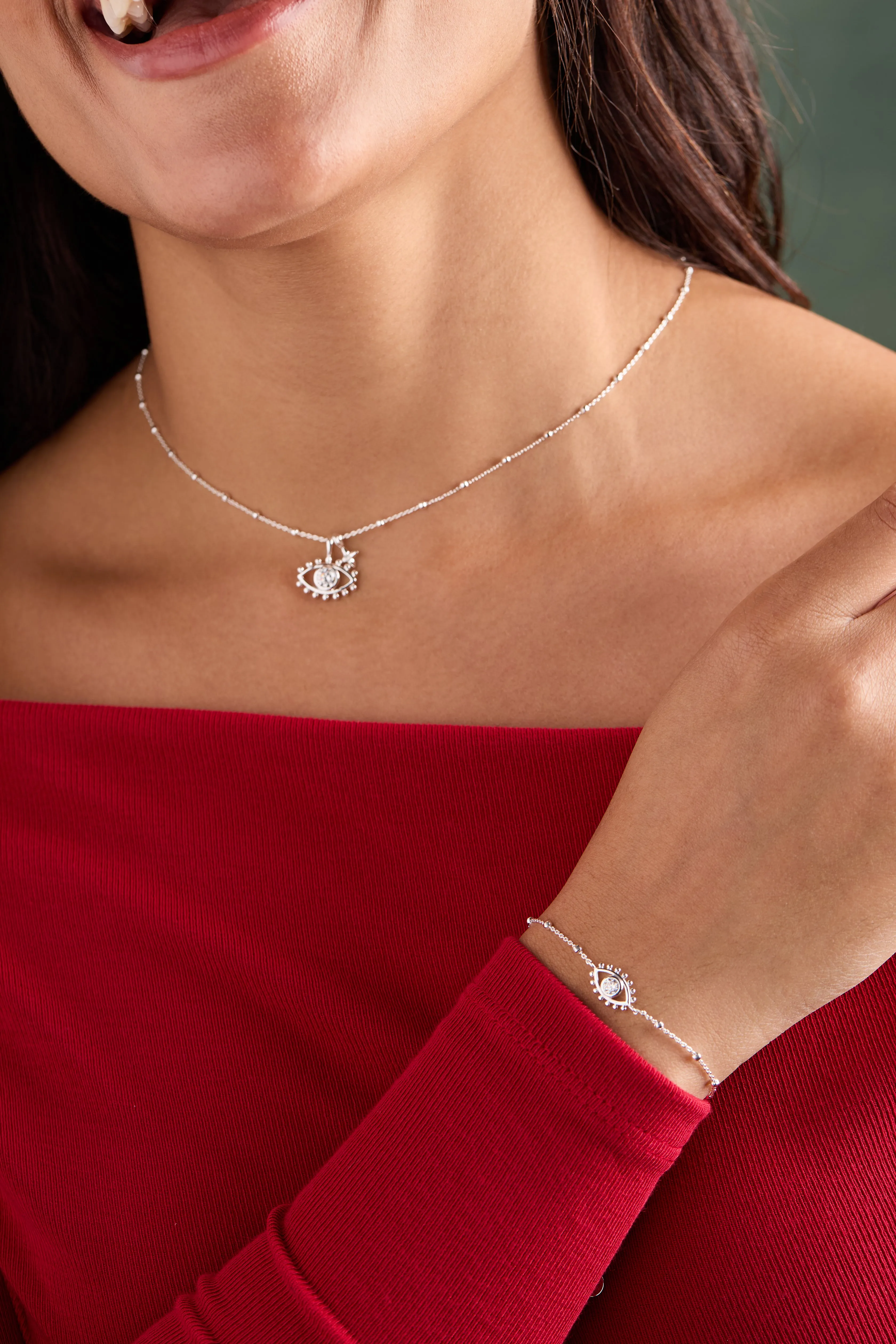 Evil Eye Inline Bracelet sold by Alex and Ani product image thumbnail 4