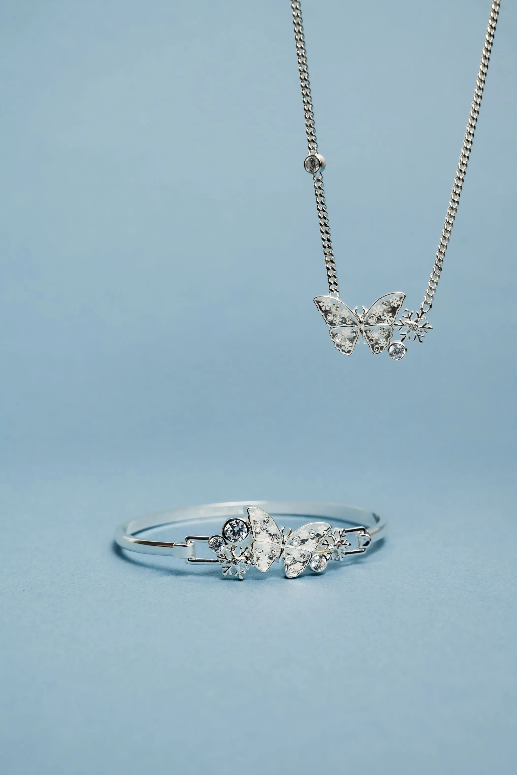 Glass Butterfly Inline Necklace sold by Alex and Ani product image thumbnail 4