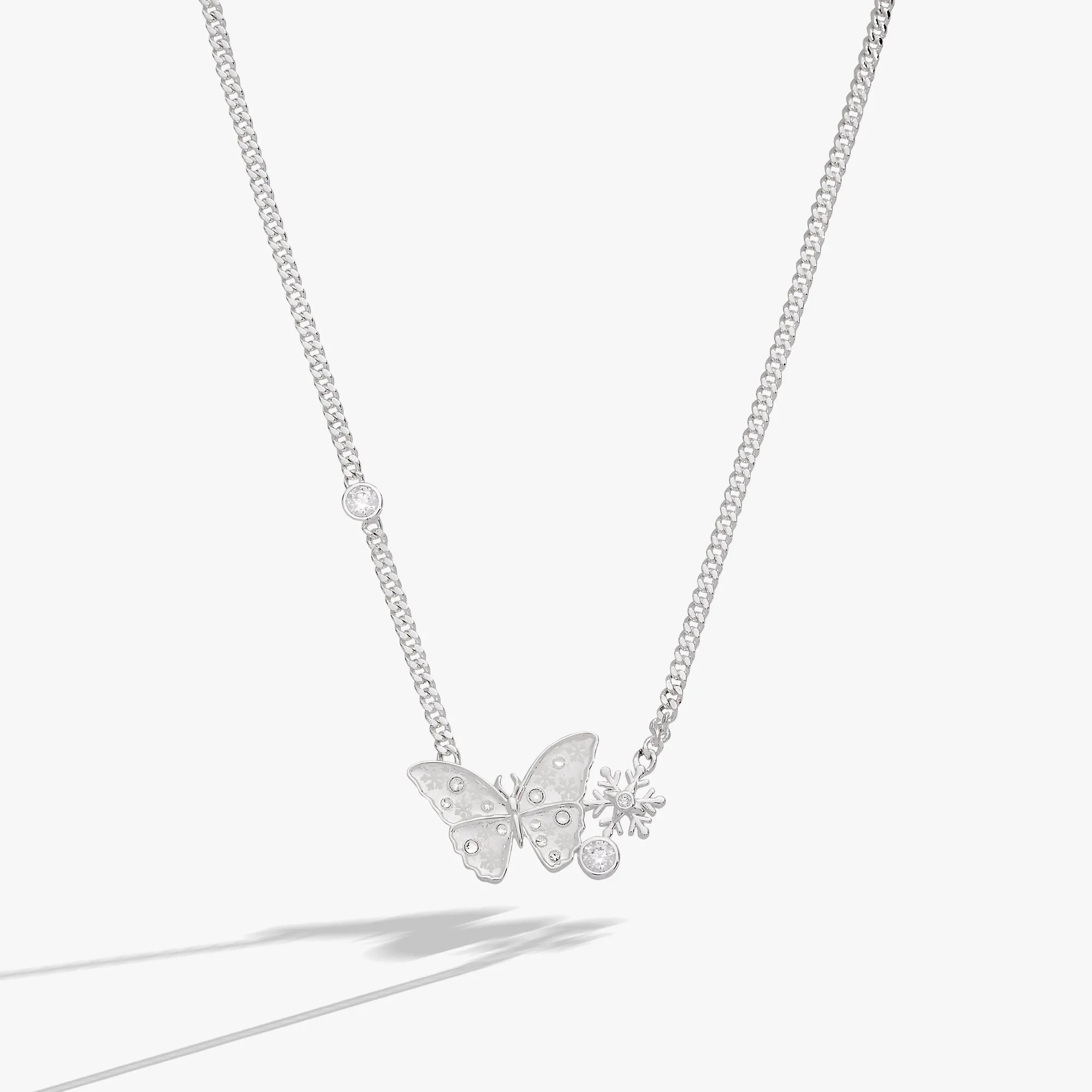 Glass Butterfly Inline Necklace sold by Alex and Ani