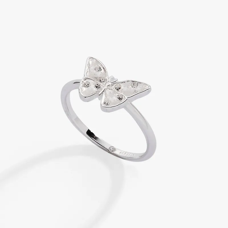 Glass Butterfly Statement Ring sold by Alex and Ani