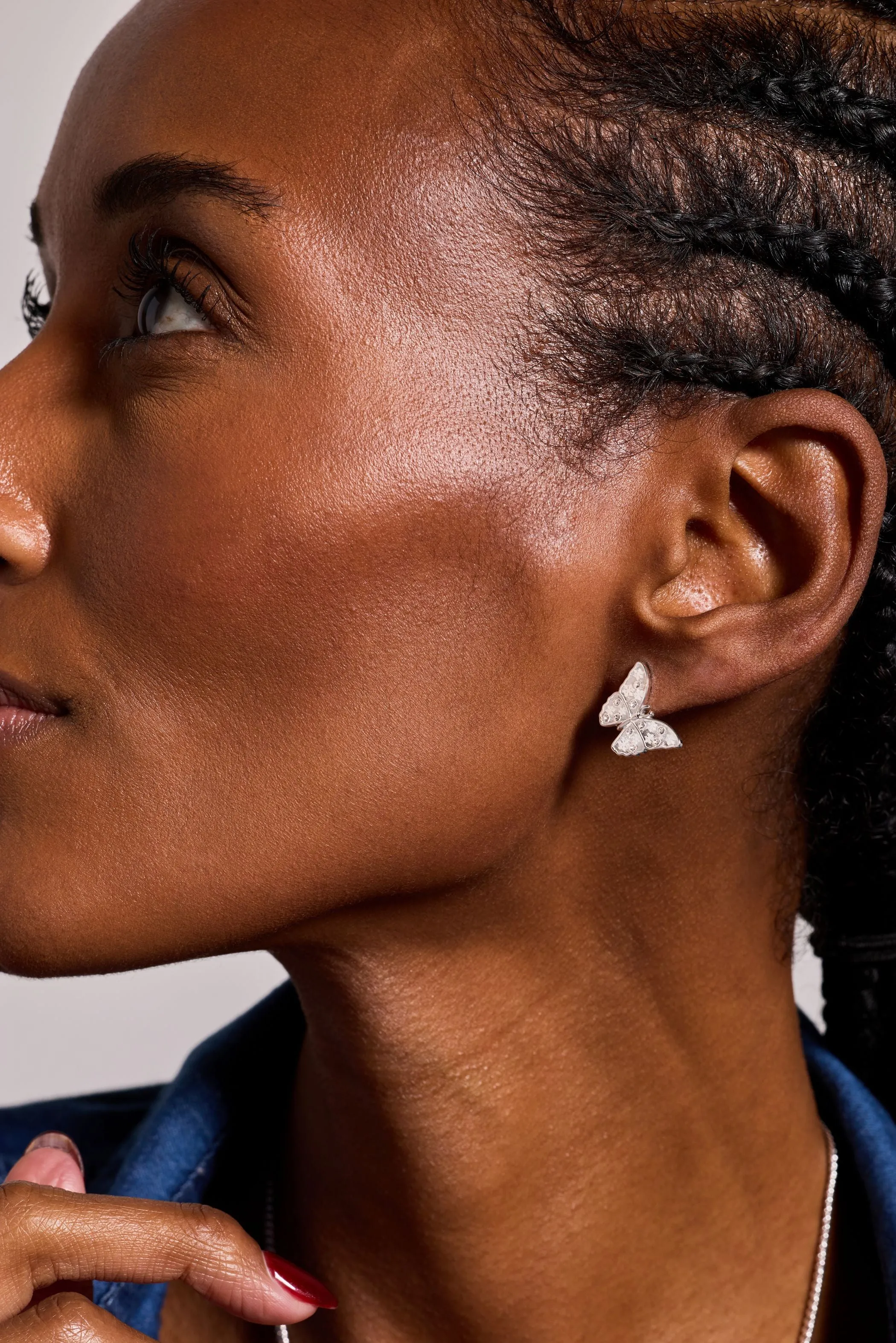 Glass Butterfly Statement Stud Earrings sold by Alex and Ani product image thumbnail 2