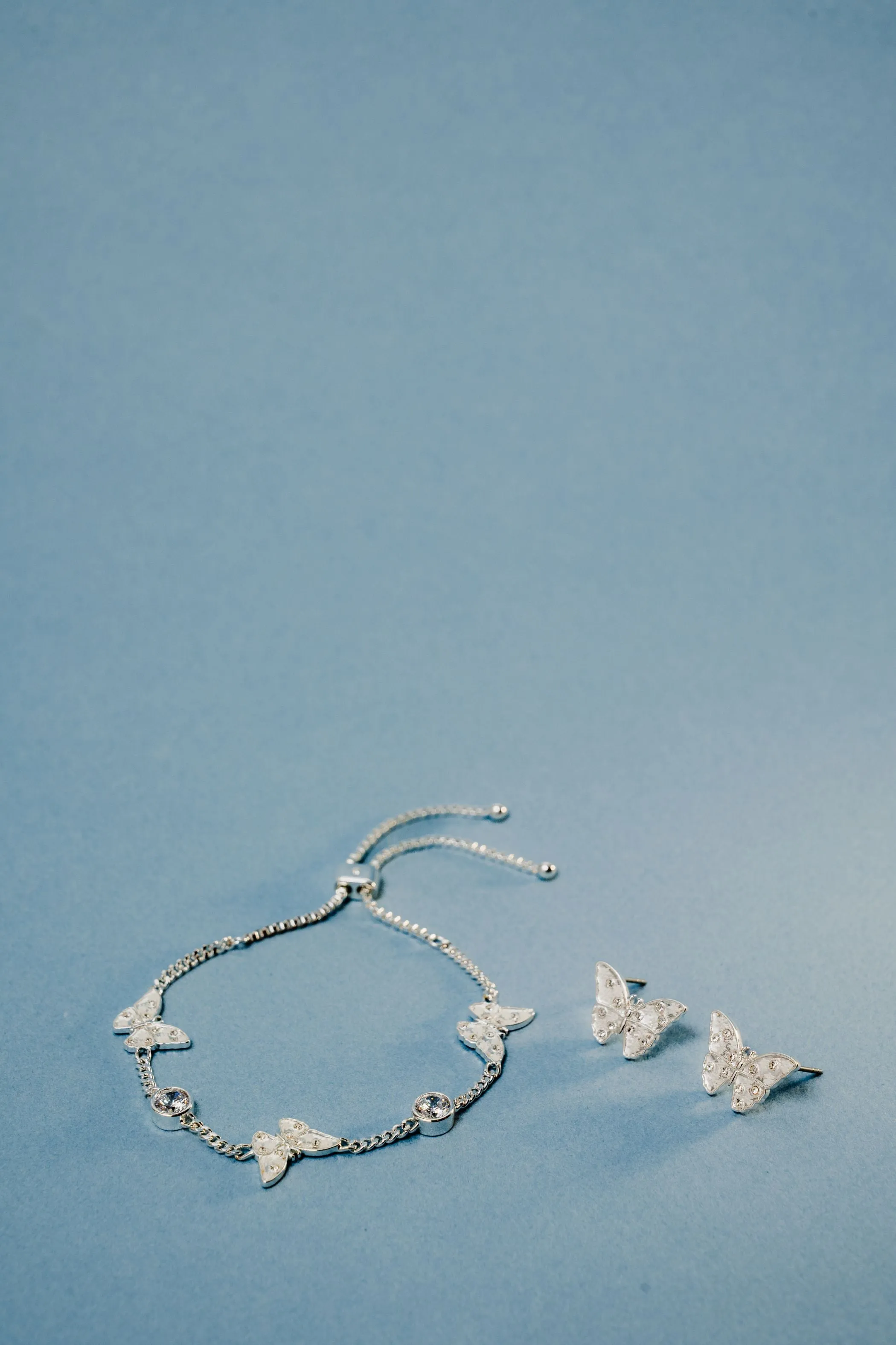 Glass Butterfly Statement Stud Earrings sold by Alex and Ani product image thumbnail 4