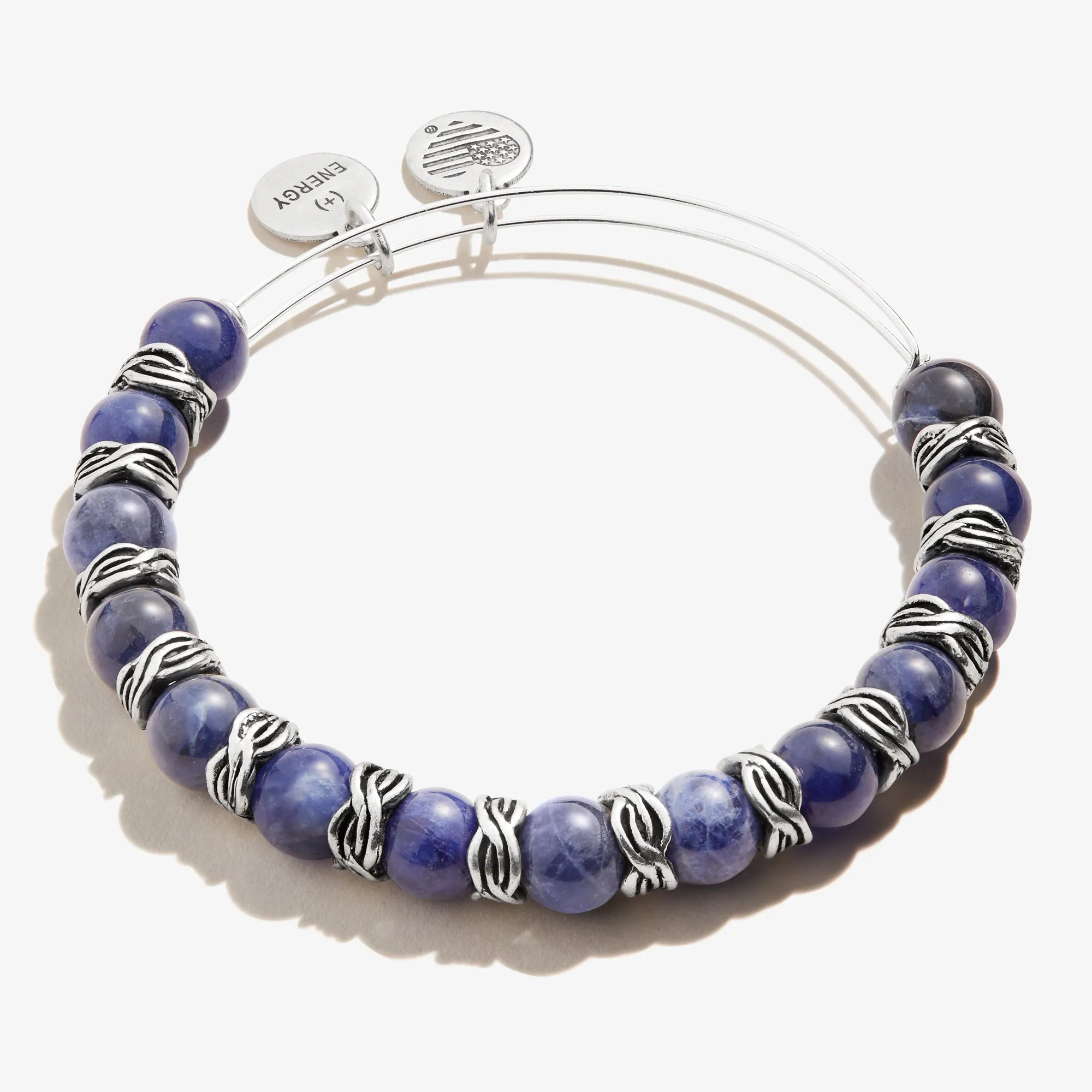 Sodalite Beaded Bangle sold by Alex and Ani