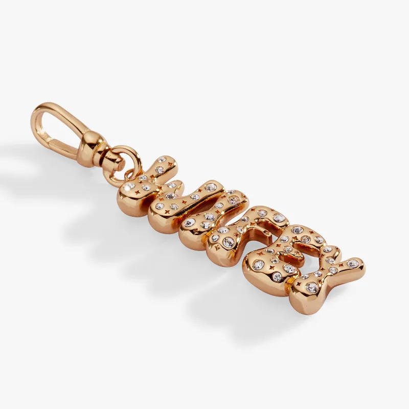 'Wifey' Bubble Crystal Clip Charm sold by Alex and Ani