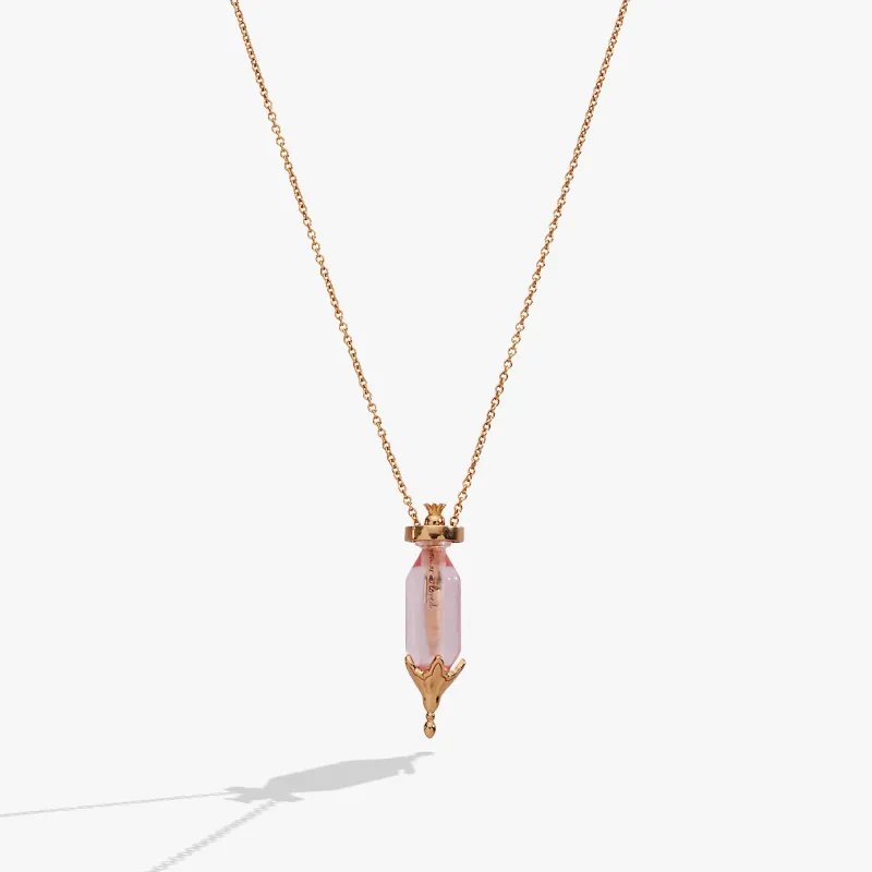 'You Are Loved' Potion Bottle Slider Necklace made by Alex and Ani