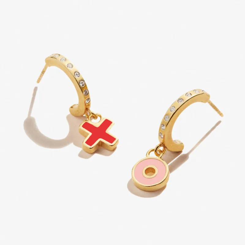 XO Hoop Earrings sold by Alex and Ani