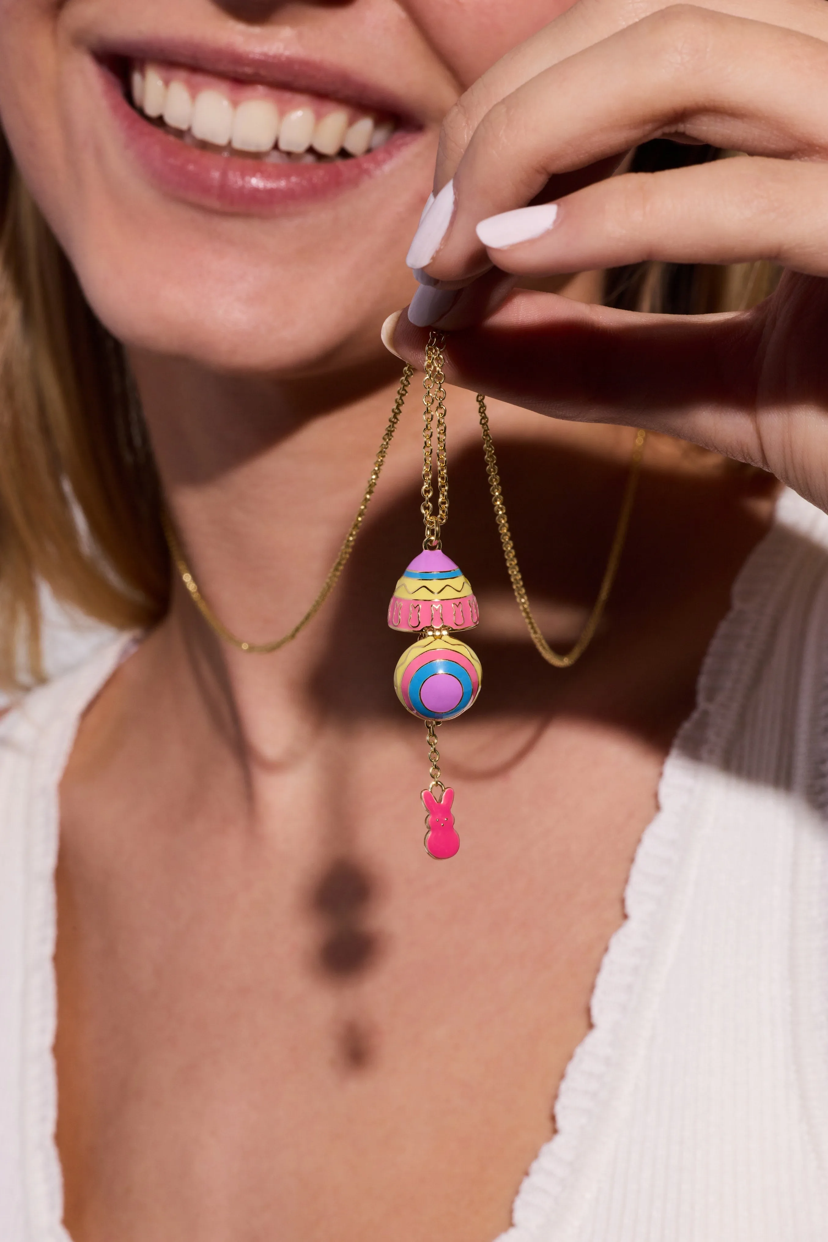 PEEPS® Easter Egg Pendant Necklace sold by Alex and Ani product image thumbnail 2