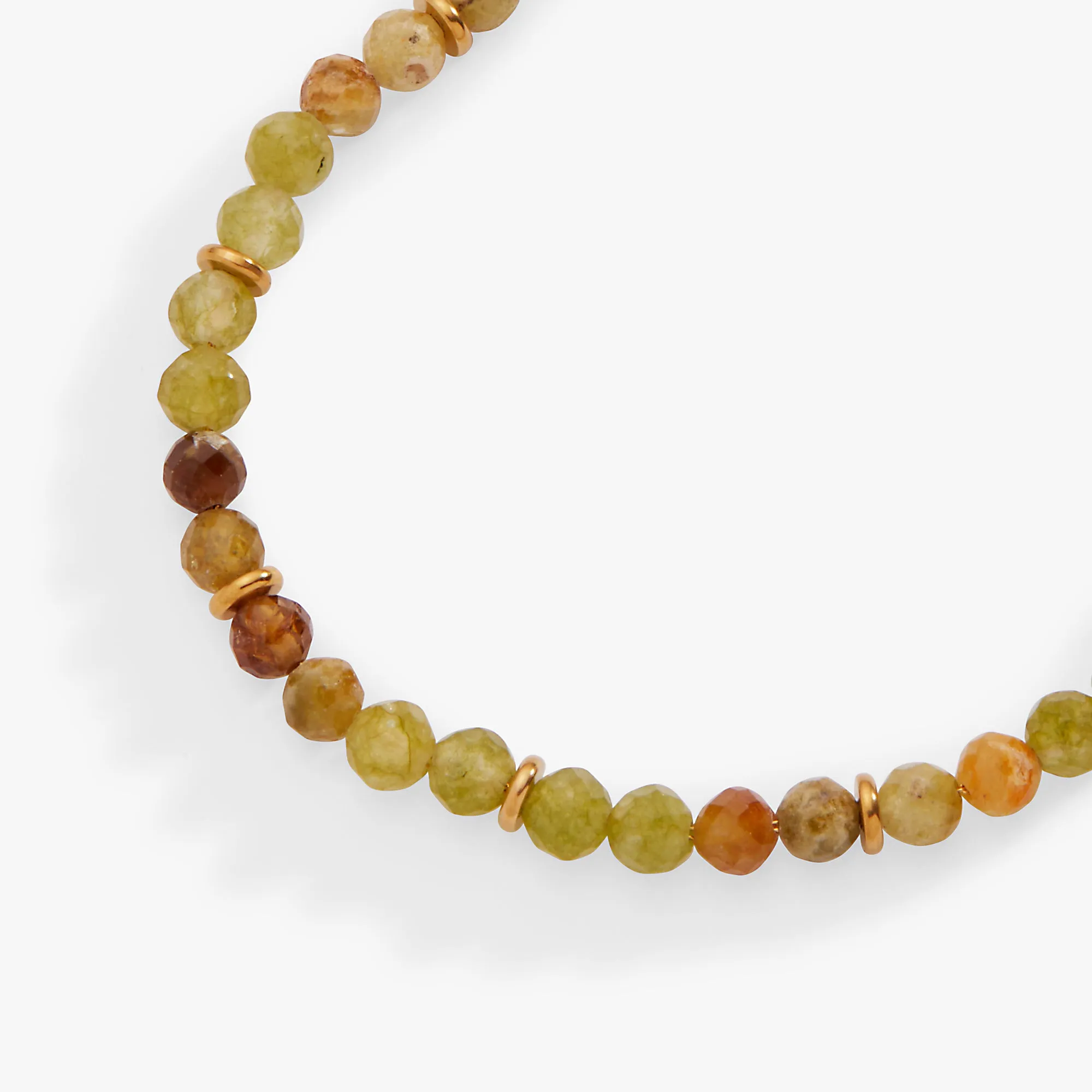 Green Ombre Semi-Precious Beaded Anklet sold by Alex and Ani product image thumbnail 2