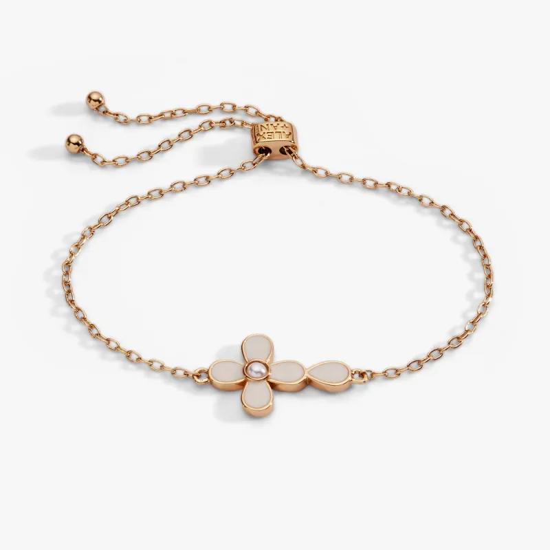 Coquette Christian Cross Pull Chain sold by Alex and Ani