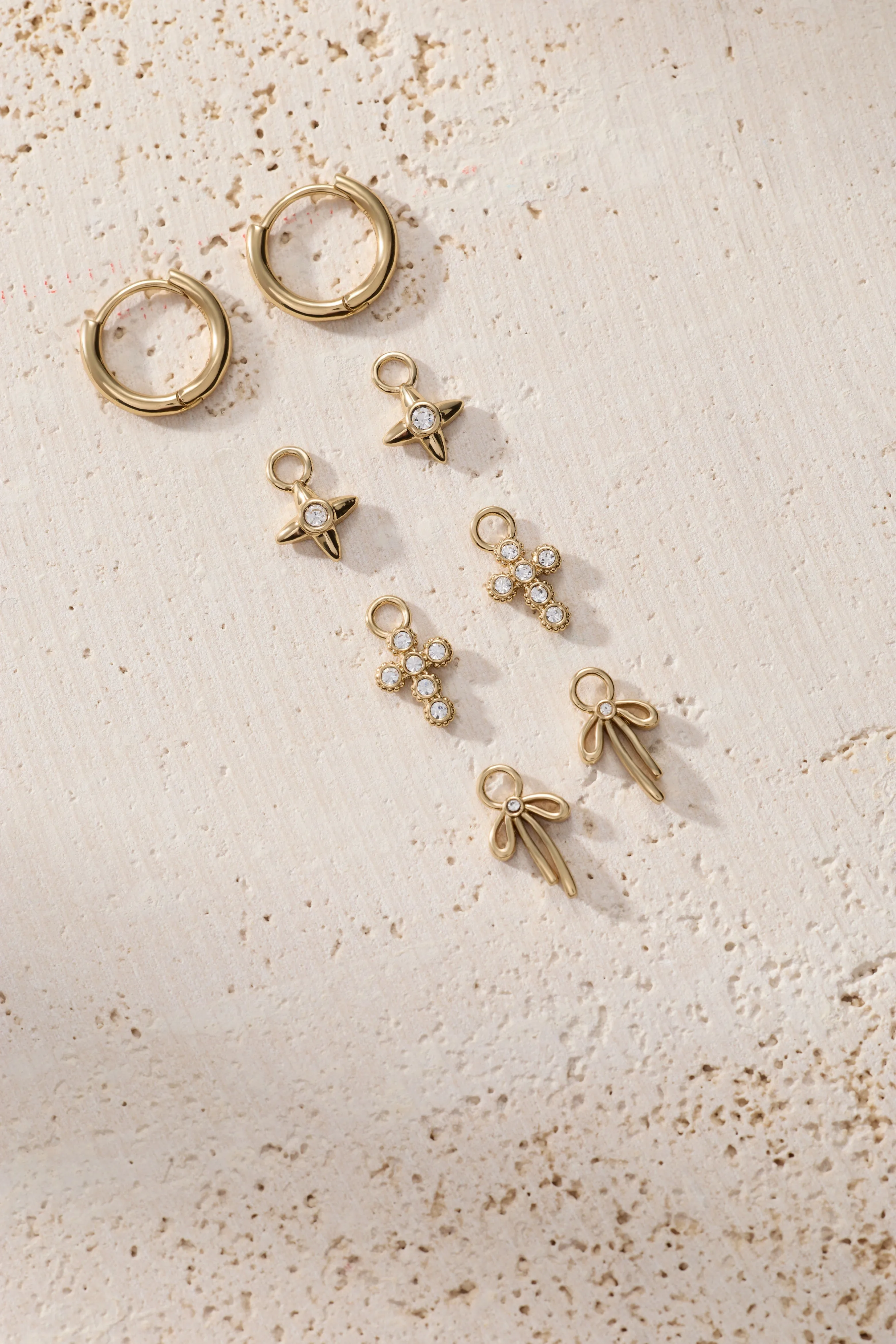 Coquette Christian Huggie Earring Set sold by Alex and Ani product image thumbnail 3