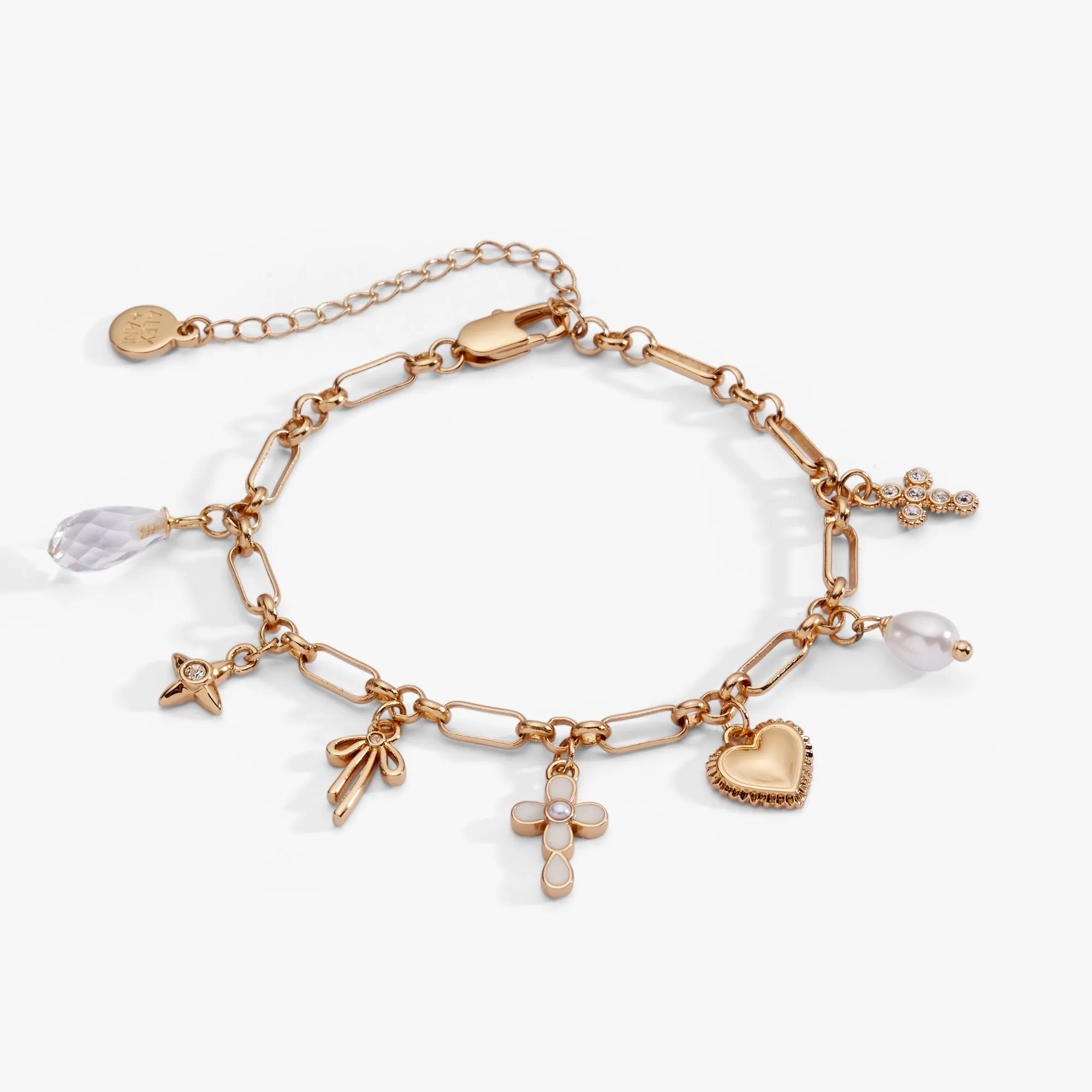 Coquette Christian Charm Bracelet sold by Alex and Ani