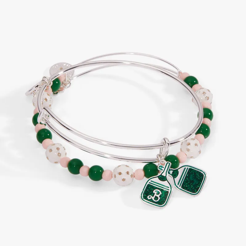 Barbie™ Pickleball Bangle, Set of 2 made by Alex and Ani