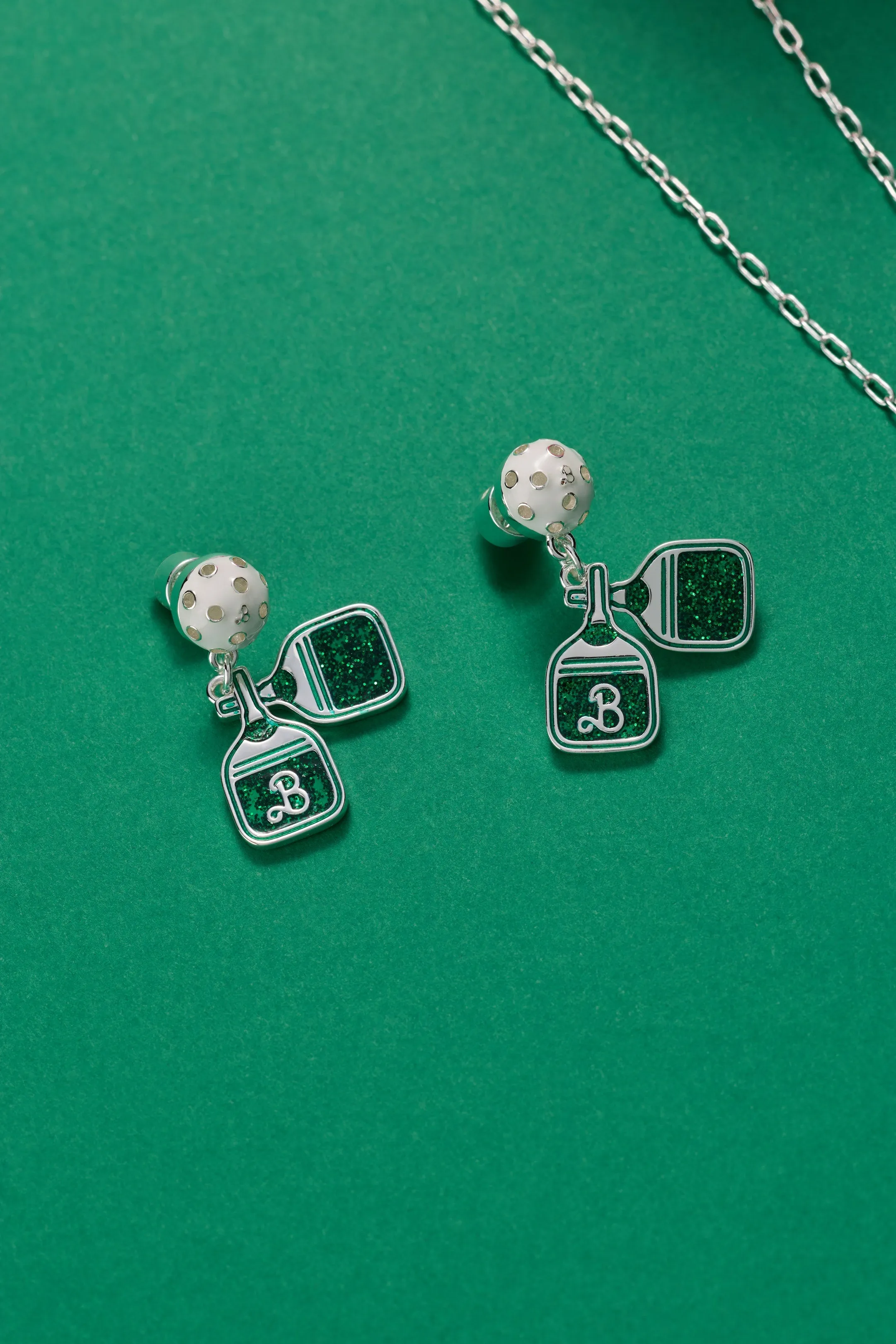 Barbie™ Pickleball Drop Earrings sold by Alex and Ani product image thumbnail 3