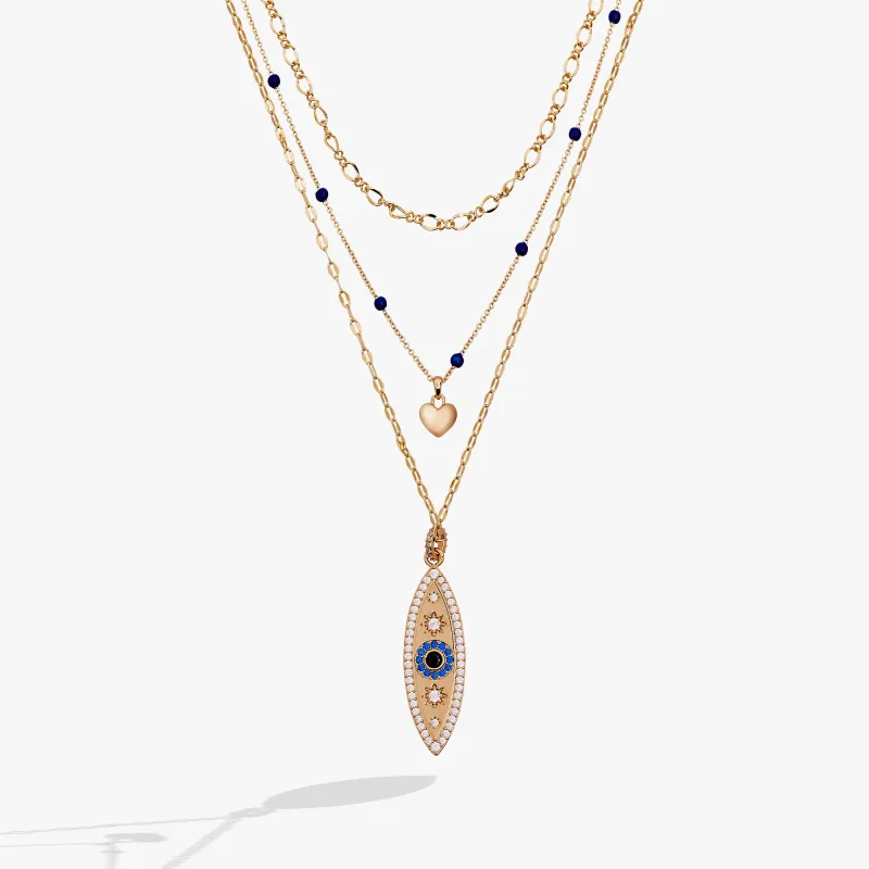 Festival Stranded™ Evil Eye Necklace made by Alex and Ani