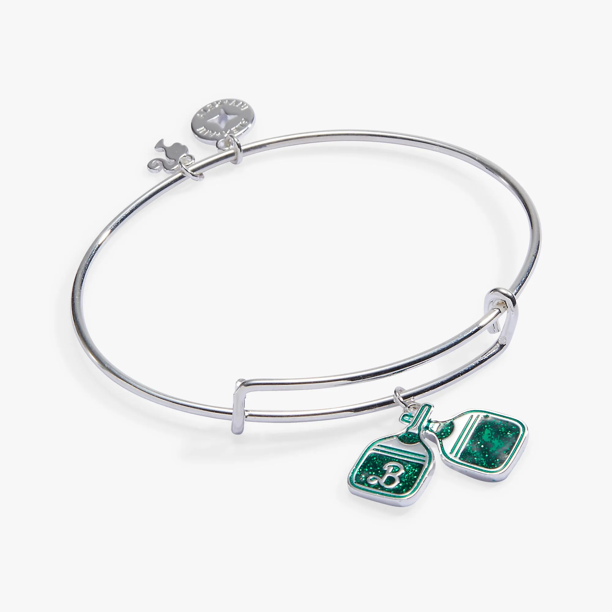 Barbie™ Pickleball Charm Bangle sold by Alex and Ani