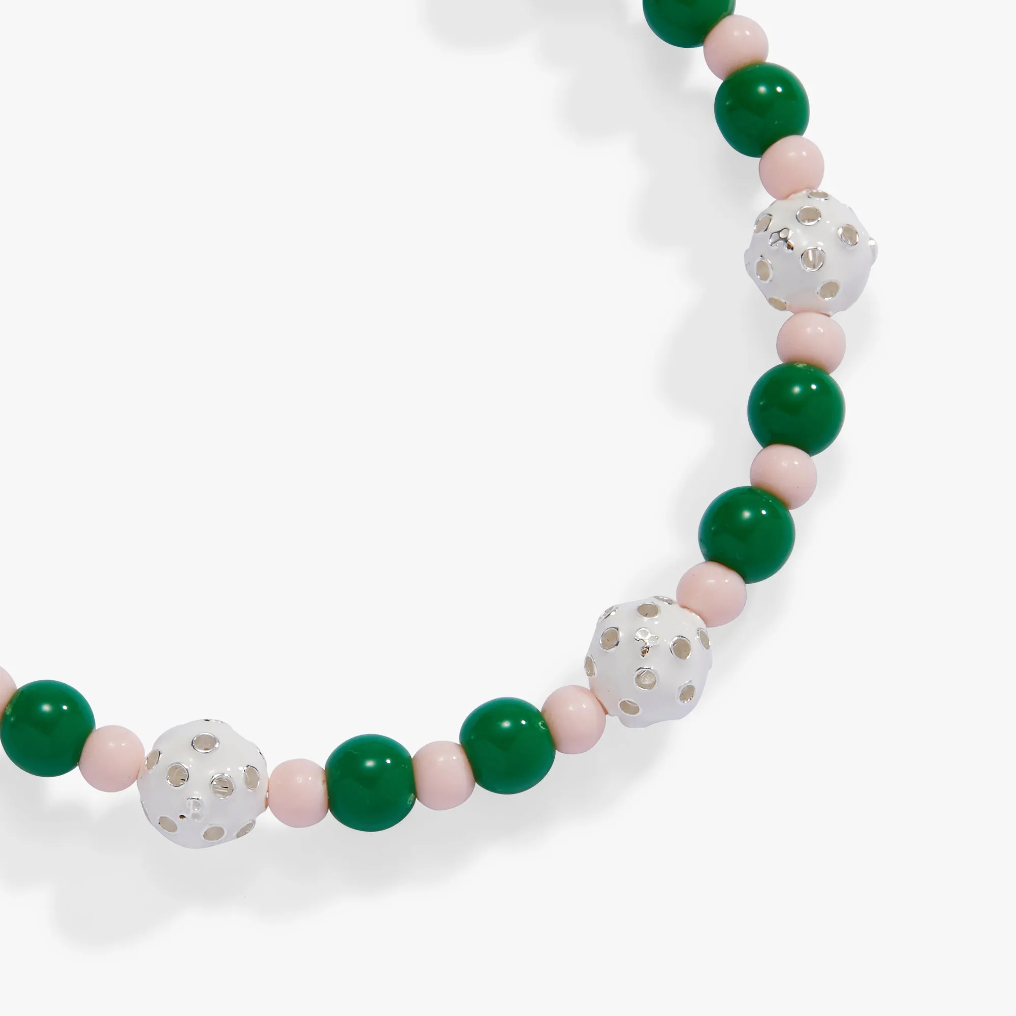 Barbie™ Pickleball Beaded Charm Bangle sold by Alex and Ani product image thumbnail 3