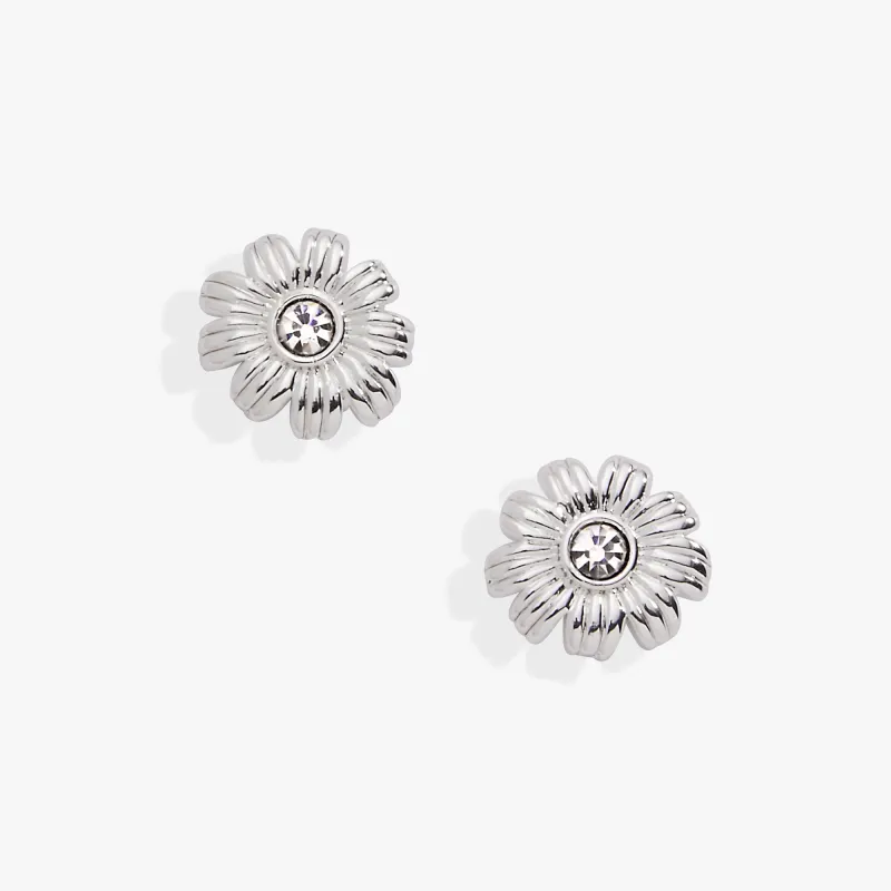 Daisy Stud Earrings made by Alex and Ani