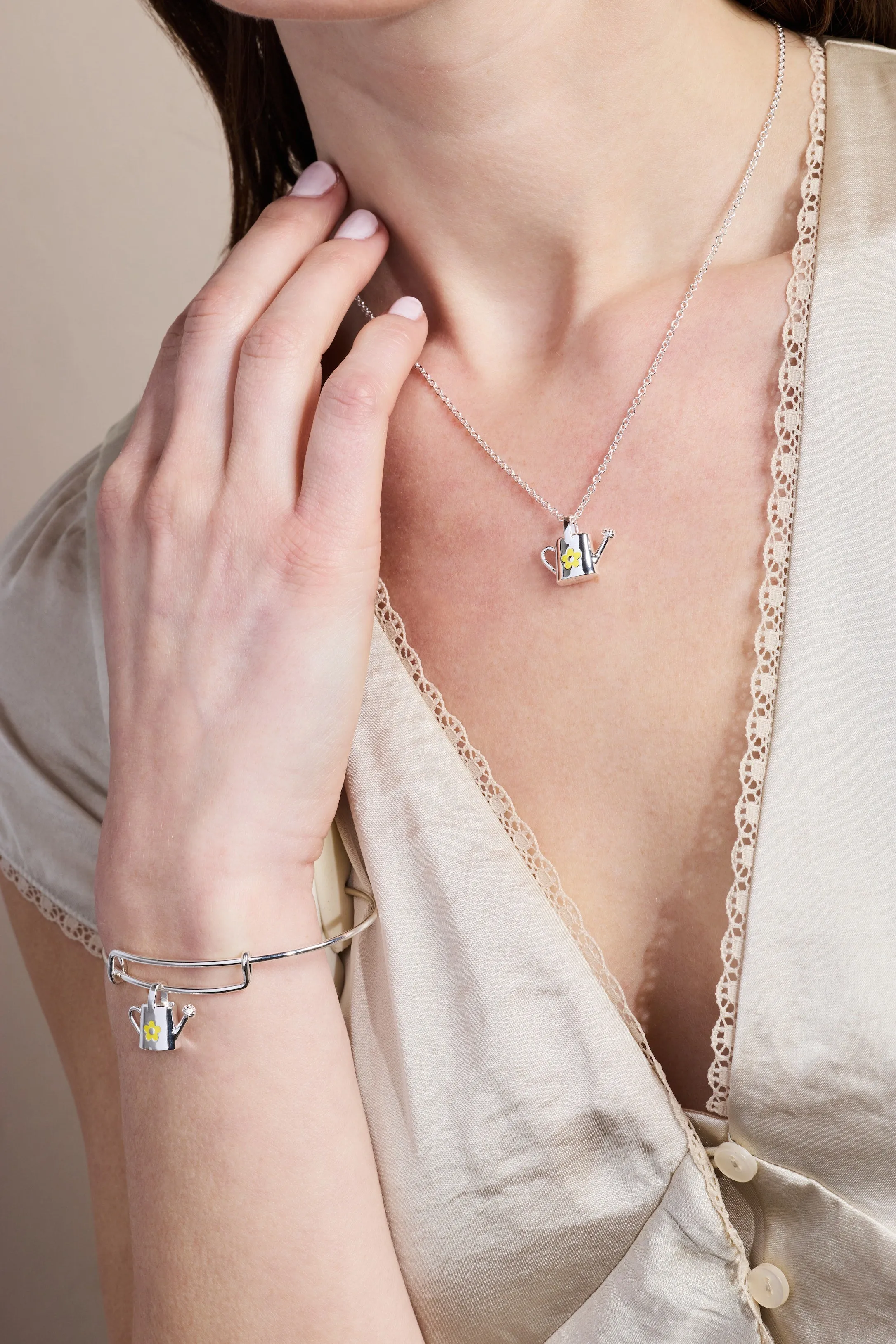 Watering Can Pendant Necklace sold by Alex and Ani product image thumbnail 5
