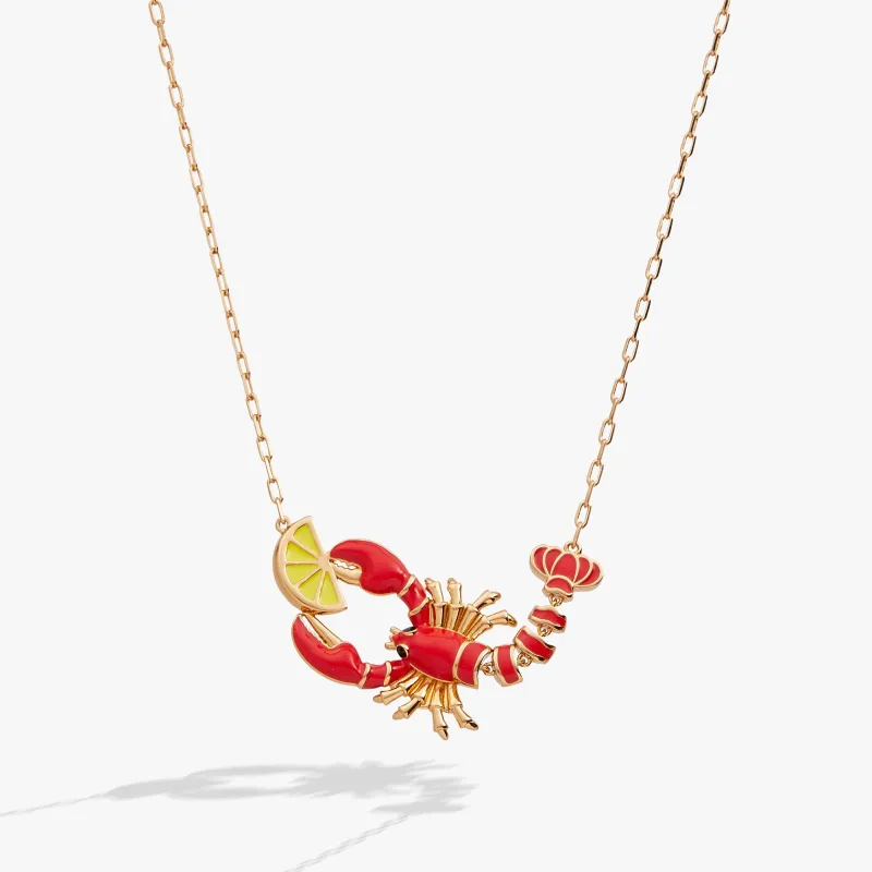 Lobster Boil Necklace made by Alex and Ani