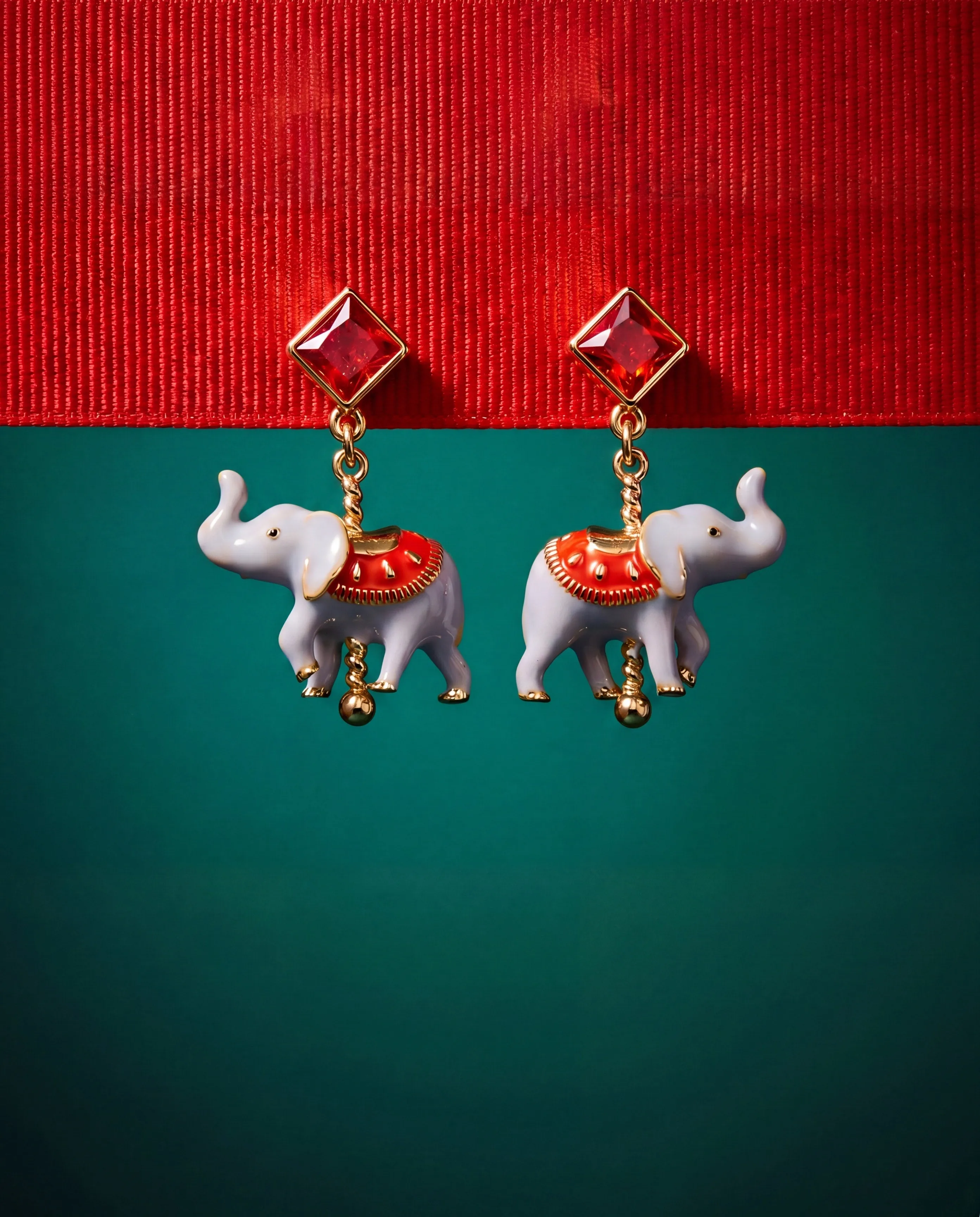 Carnival Carousel Elephant Drop Earrings sold by Alex and Ani product image thumbnail 4