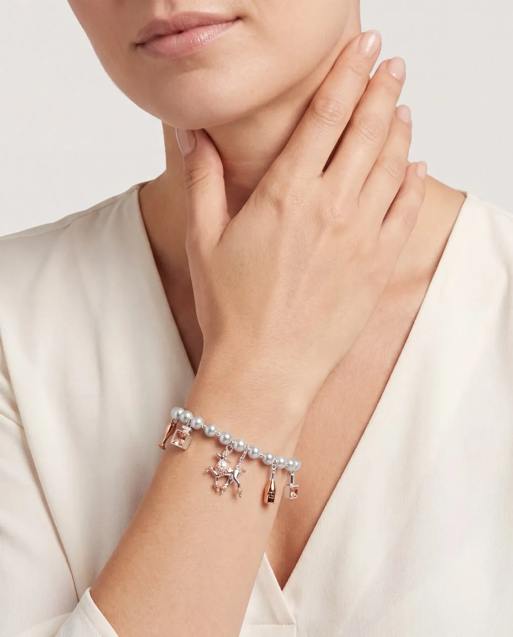Posh Poodle Pearl Charm Bracelet sold by Alex and Ani product image thumbnail 2