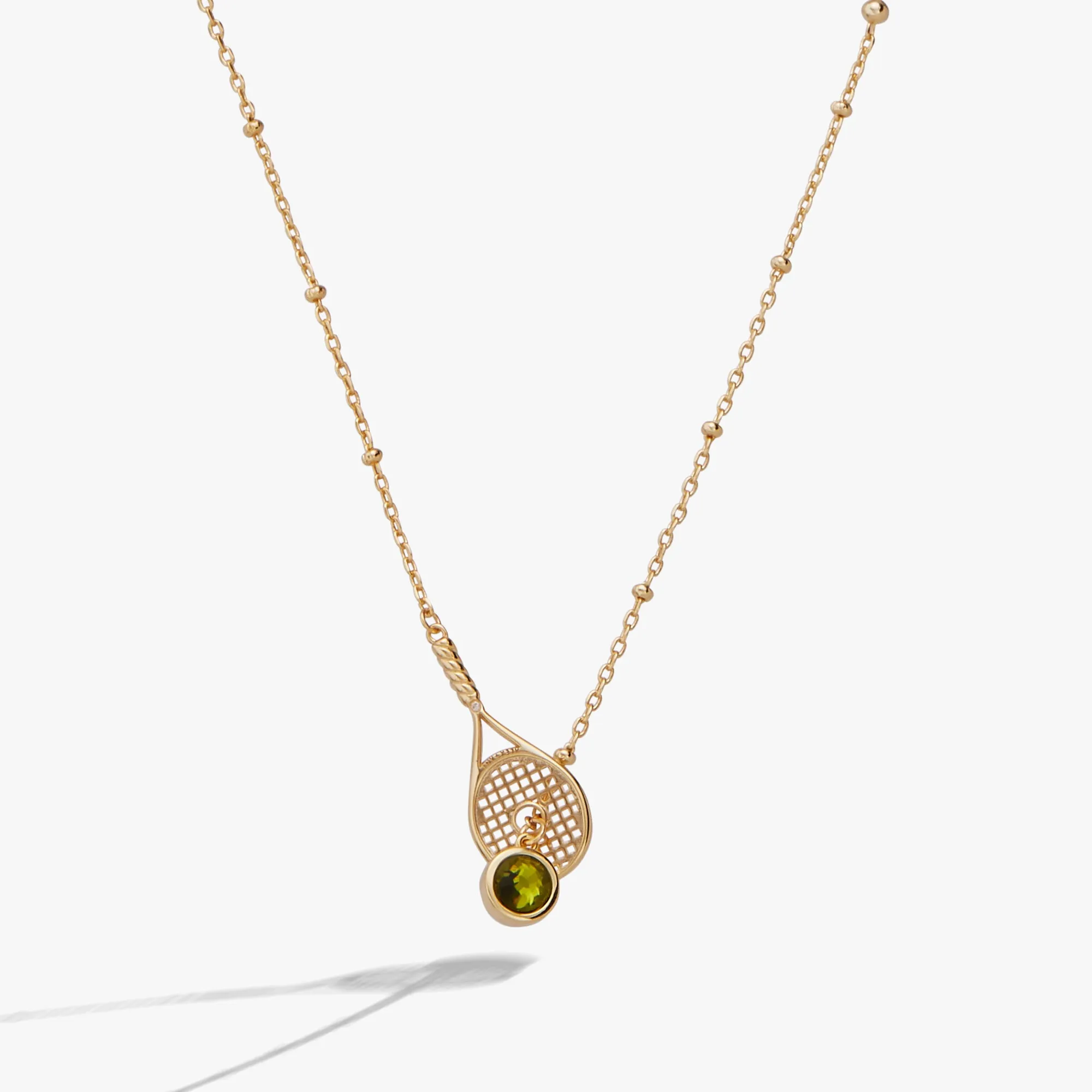 Tennis Racket Y-Necklace sold by Alex and Ani
