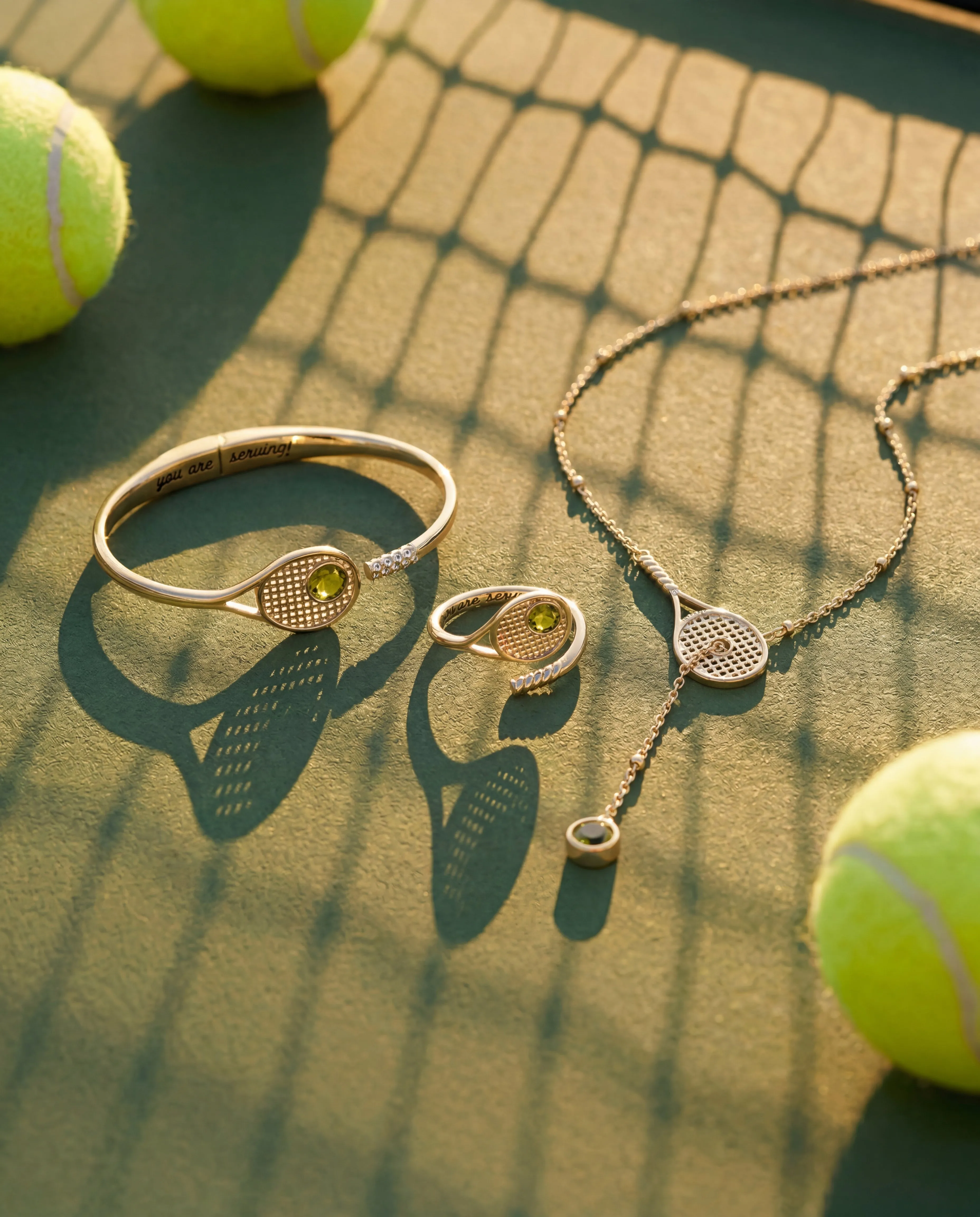 Tennis Racket Y-Necklace sold by Alex and Ani product image thumbnail 4