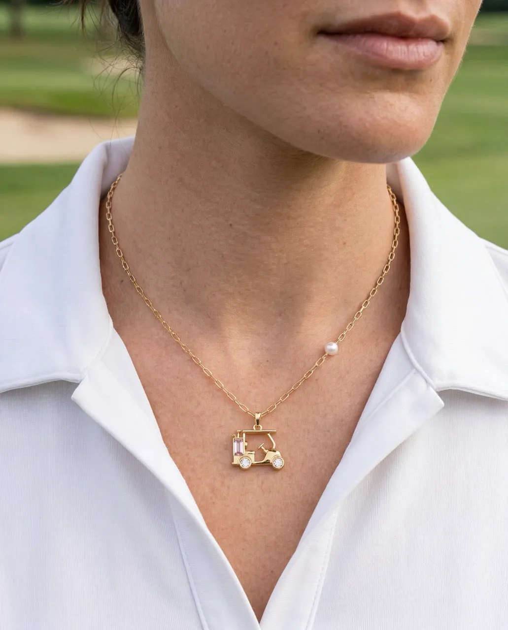 Golf Cart Necklace sold by Alex and Ani product image thumbnail 5