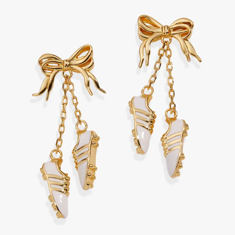 Soccer Cleats Earrings made by Alex and Ani