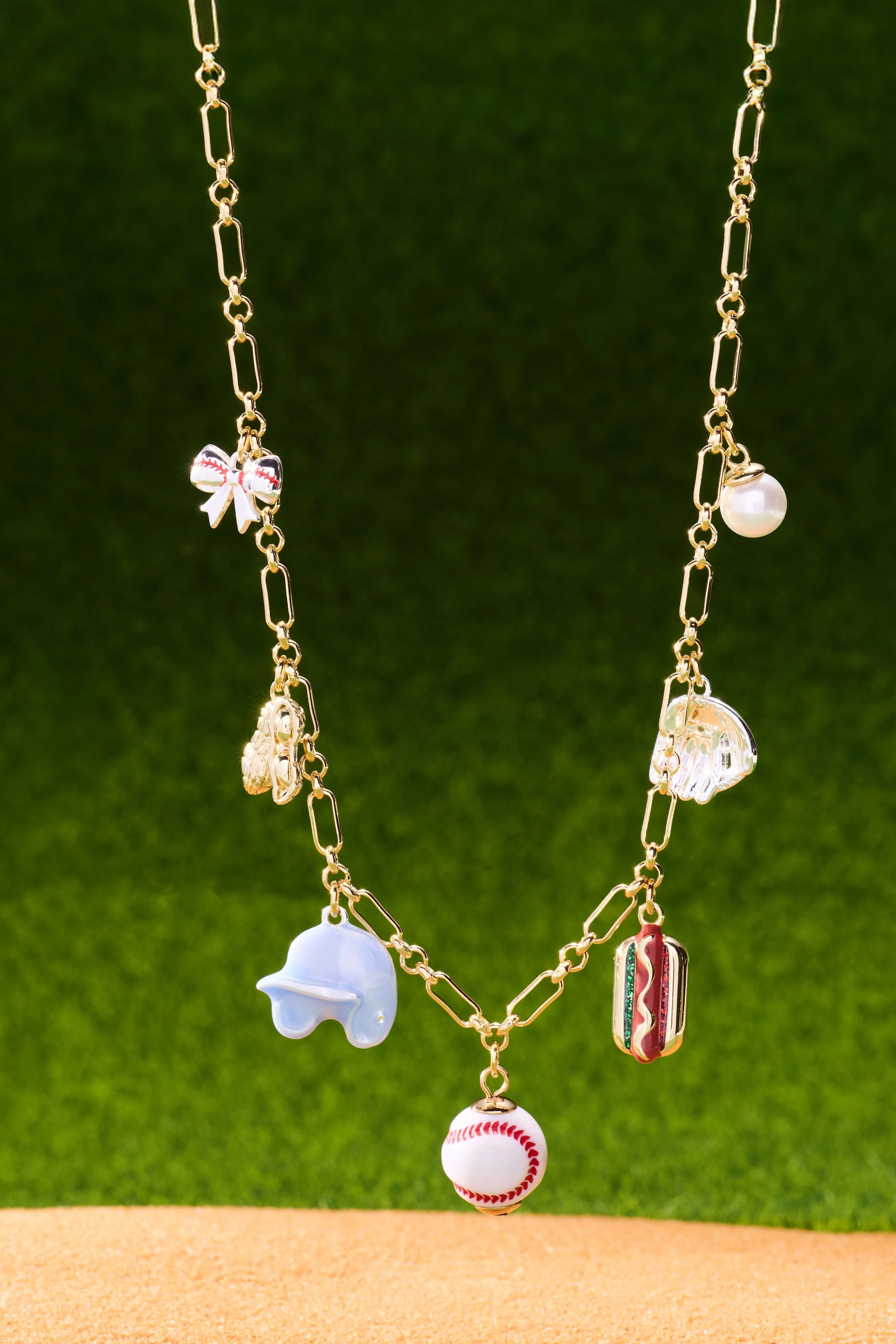 'Take Me Out to the Ballgame' Multi Charm Necklace sold by Alex and Ani product image thumbnail 4