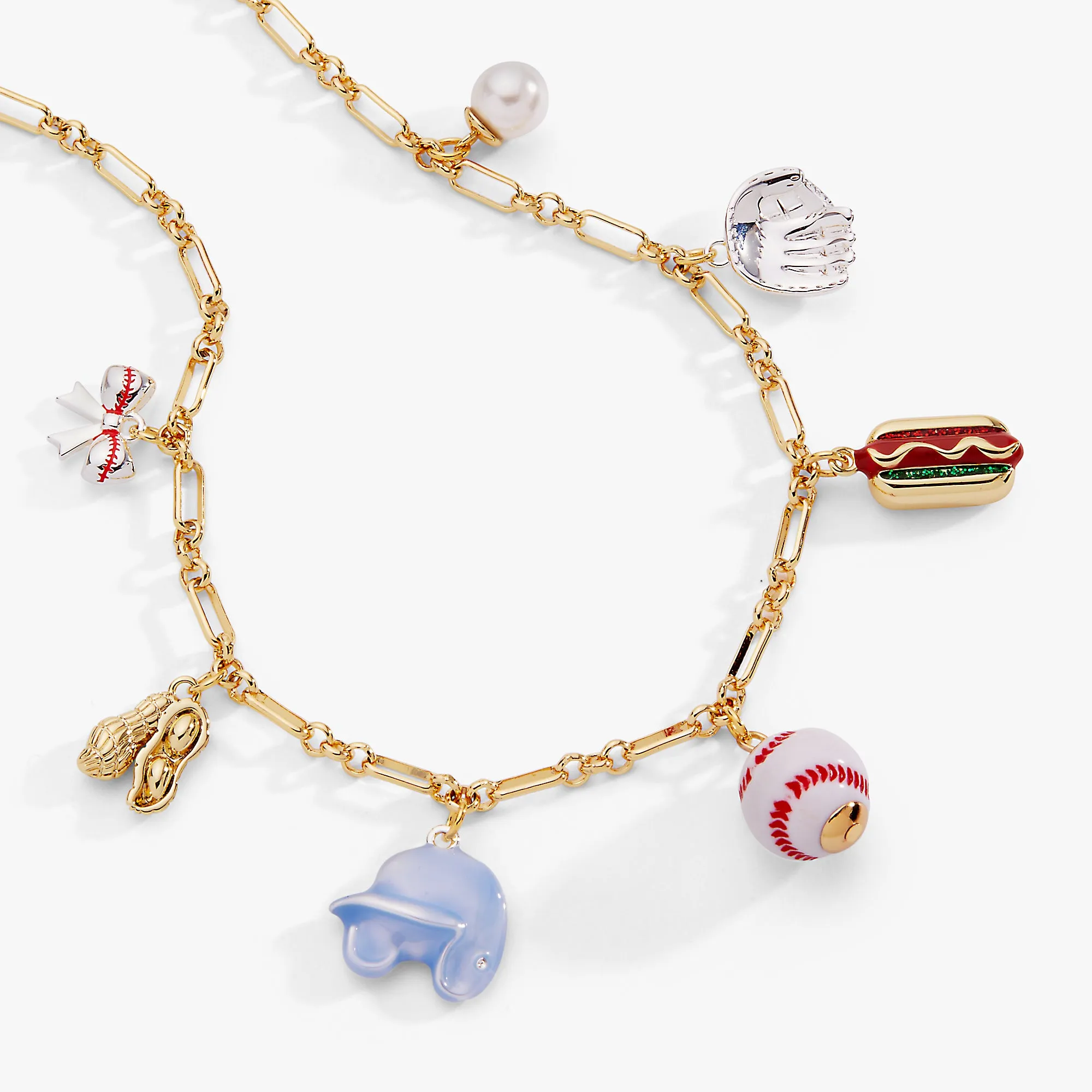 'Take Me Out to the Ballgame' Multi Charm Necklace sold by Alex and Ani product image thumbnail 3