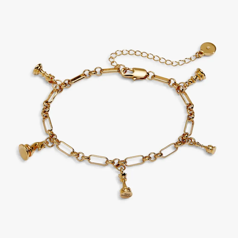 Chess Charm Bracelet made by Alex and Ani