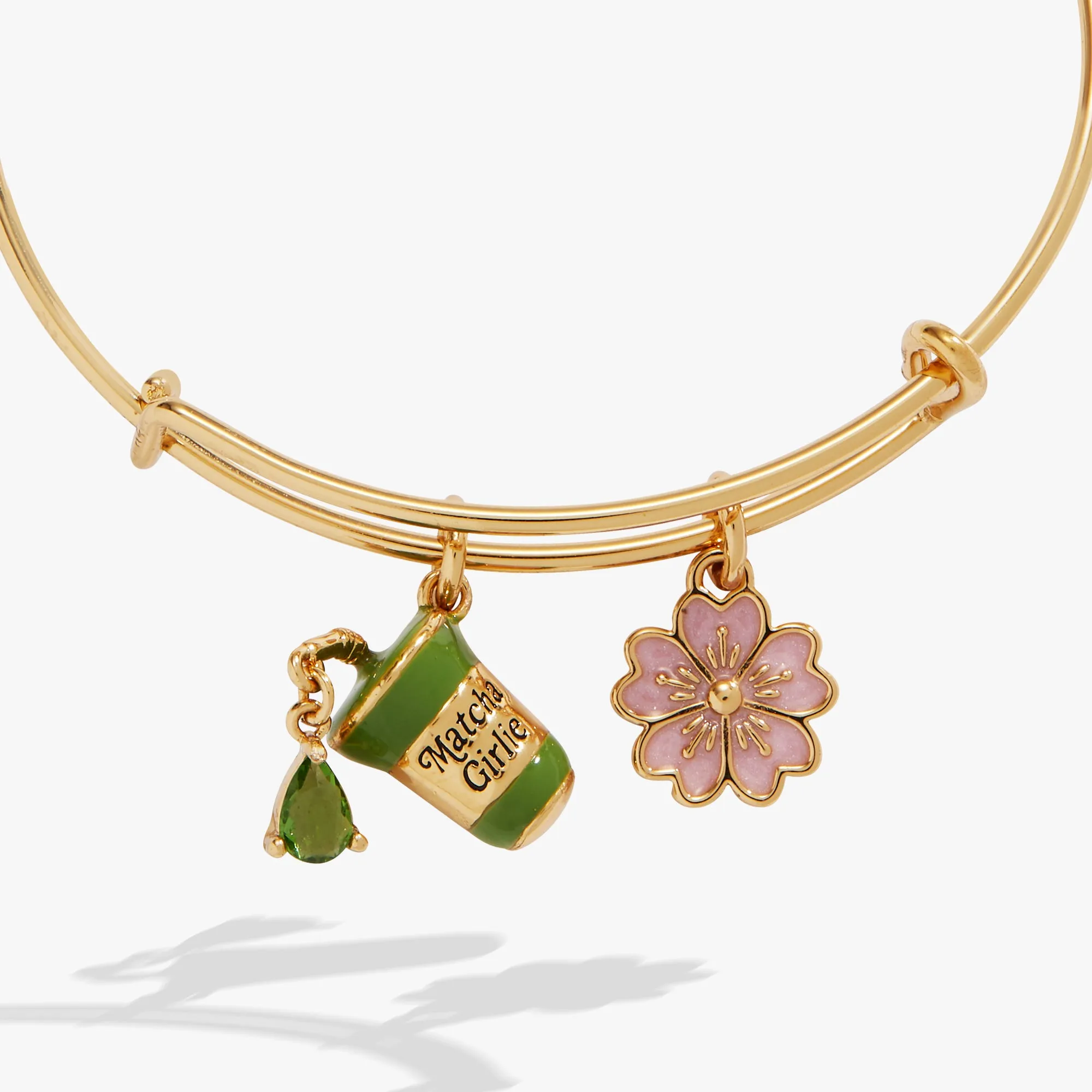 'Matcha Girlie' Charm Bangle sold by Alex and Ani product image thumbnail 3