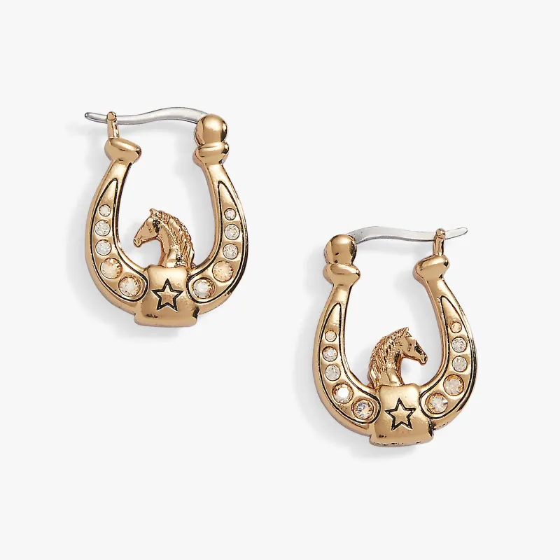 Horse Girl Horseshoe Hoop made by Alex and Ani