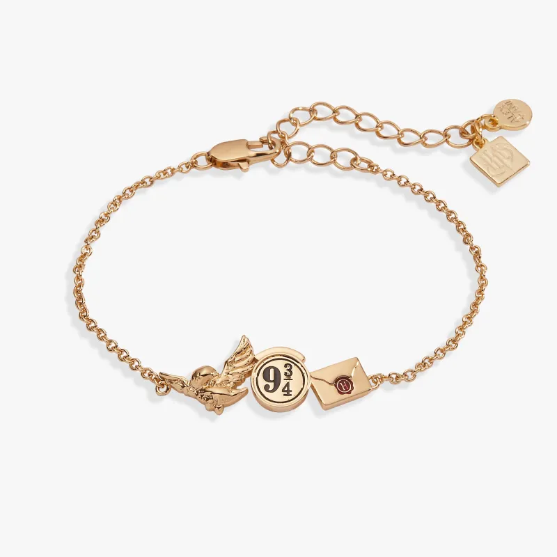 Harry Potter™ Platform 9 3/4 Cluster Bracelet made by Alex and Ani