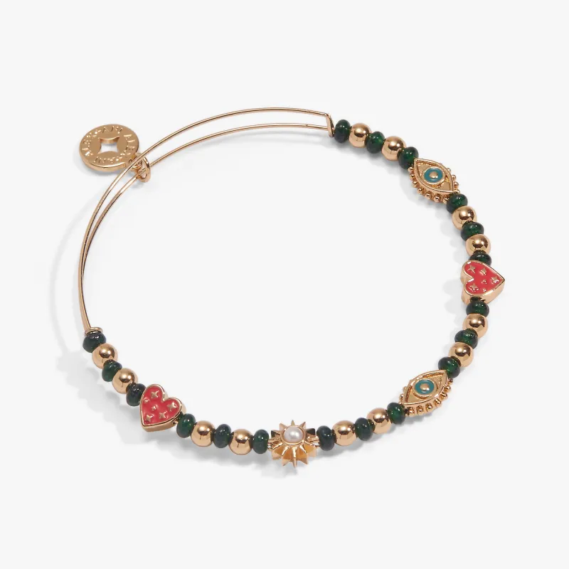Good Fortune Beaded Bangle made by Alex and Ani