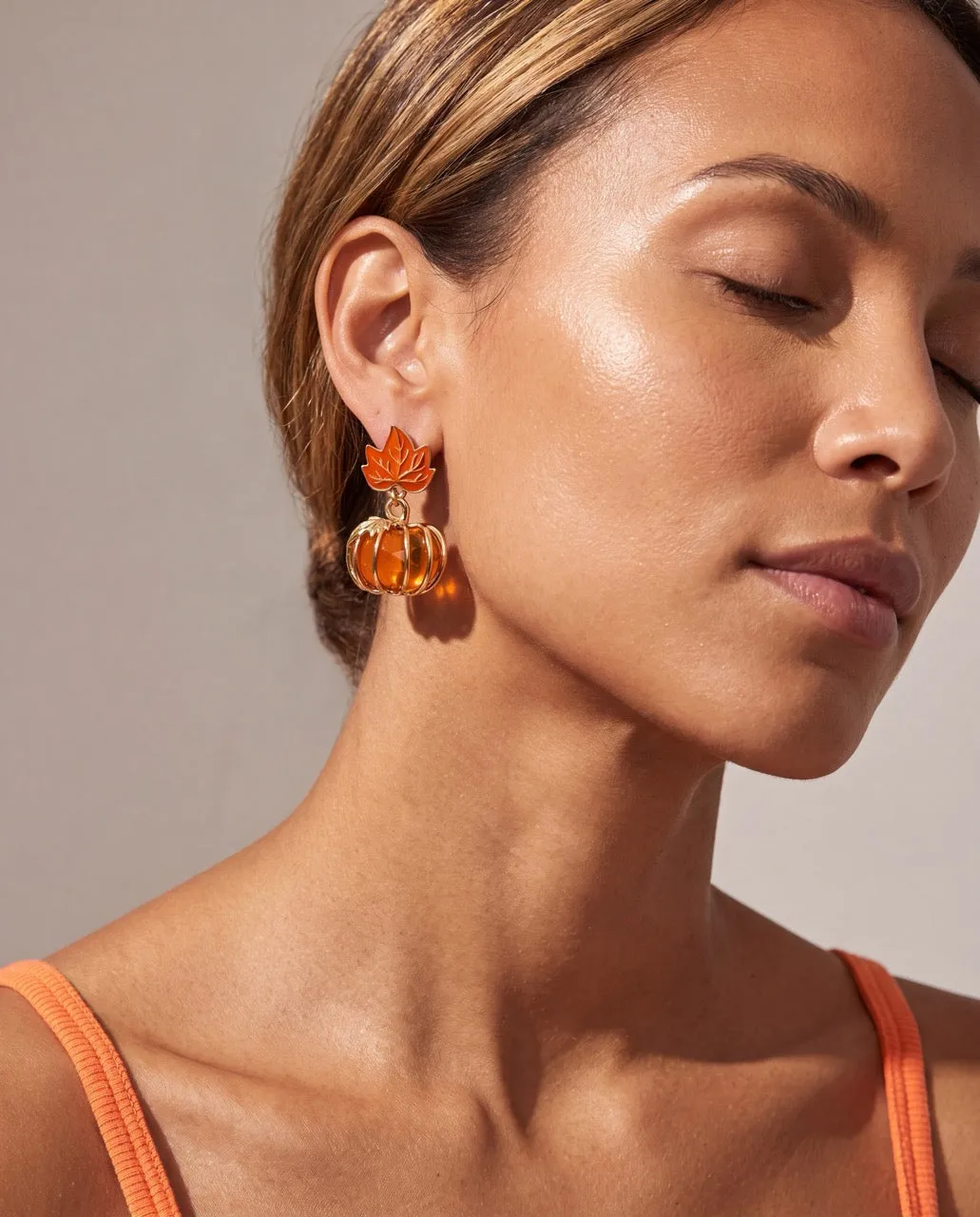 Pumpkin Patch Drop Earrings sold by Alex and Ani product image thumbnail 2