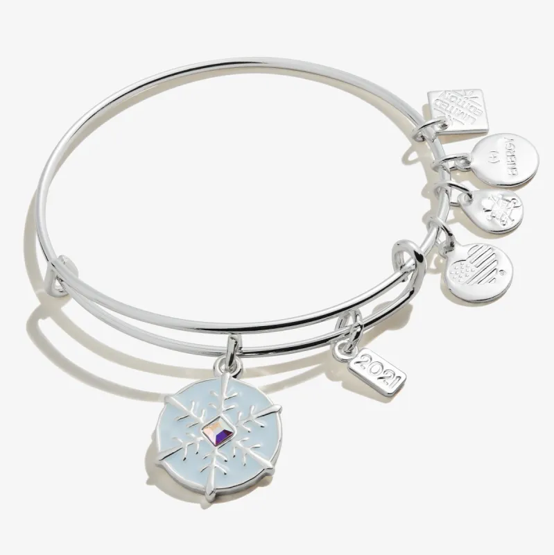 2021 Snowflake Charm Bangle sold by Alex and Ani