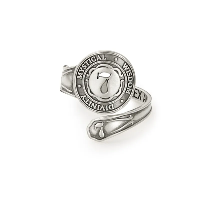 Number 7 Spoon Ring sold by Alex and Ani