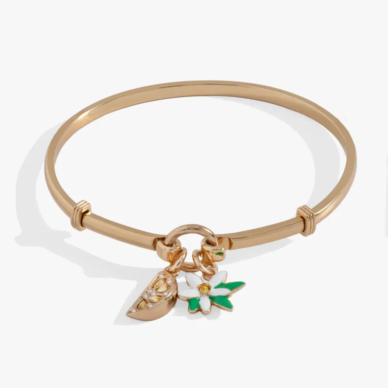 Lemon Tension Bangle sold by Alex and Ani