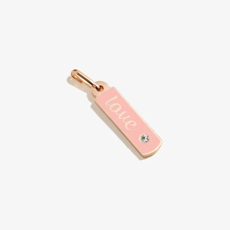 'Love' Tag Charm sold by Alex and Ani