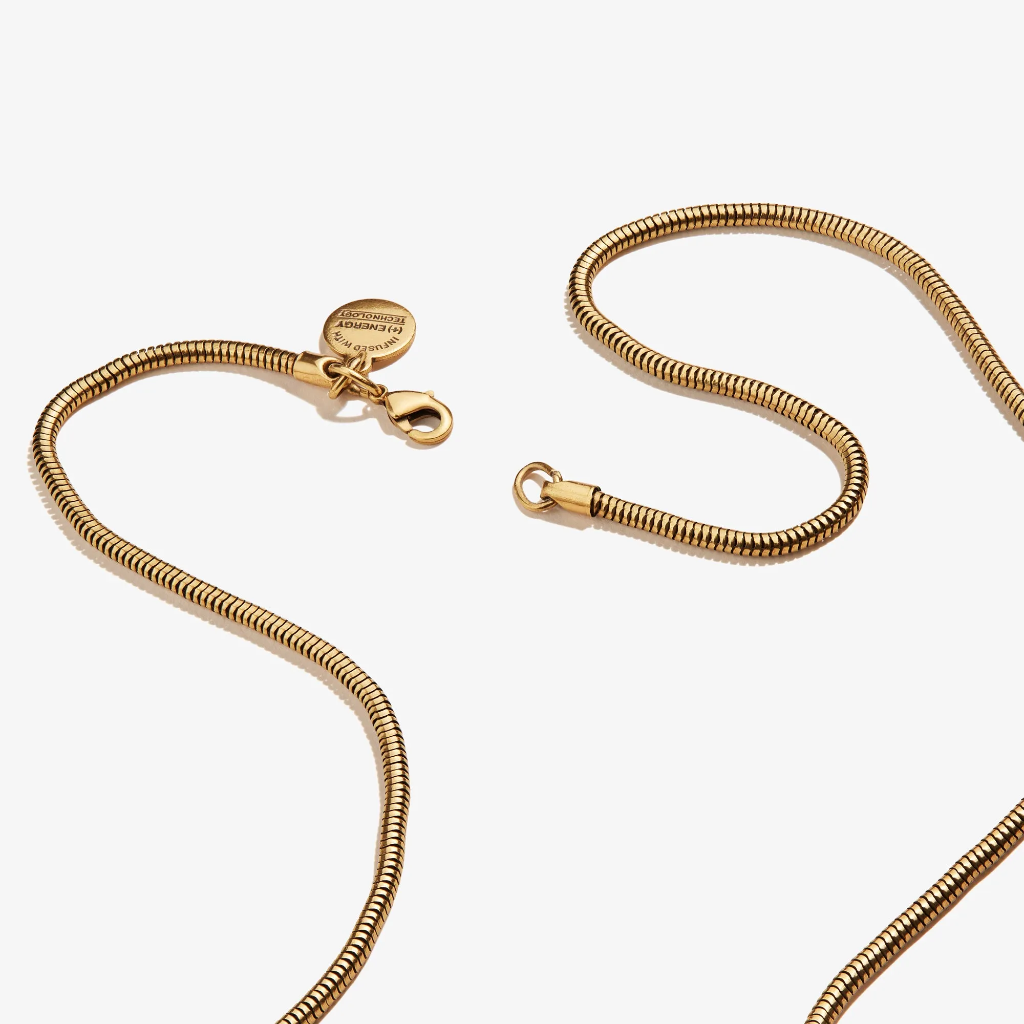 Pearl + Anchor Pendant Snake Chain Necklace sold by Alex and Ani product image thumbnail 2