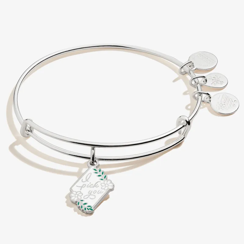 'I Pick You' Charm Bangle sold by Alex and Ani