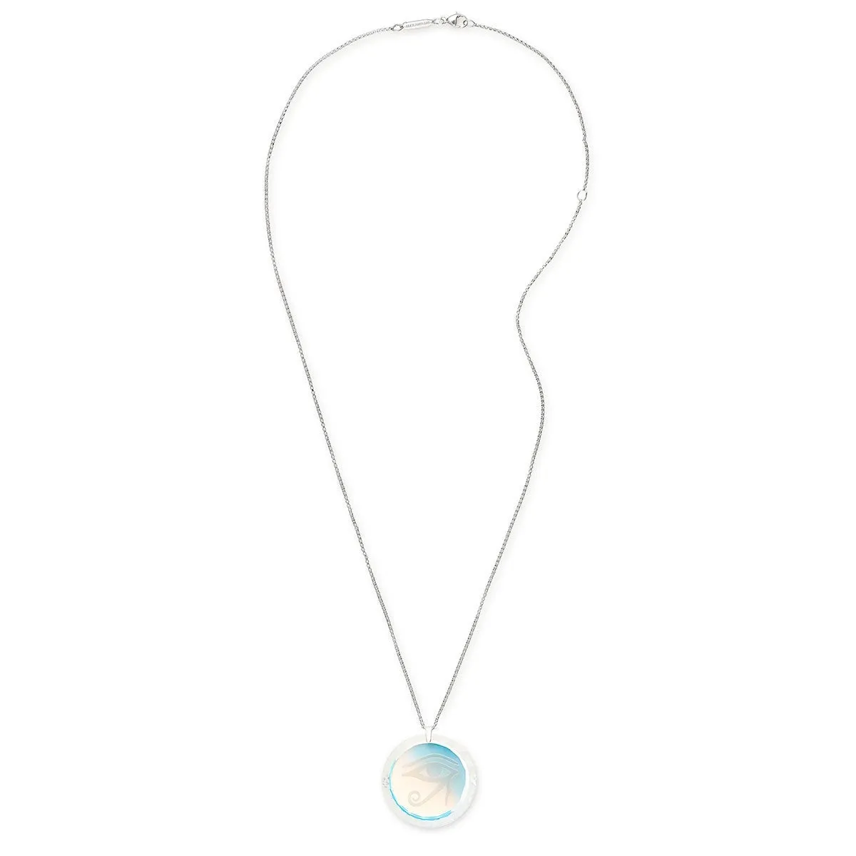 Crystal Eye of Horus Engraved Necklace sold by Alex and Ani product image thumbnail 2