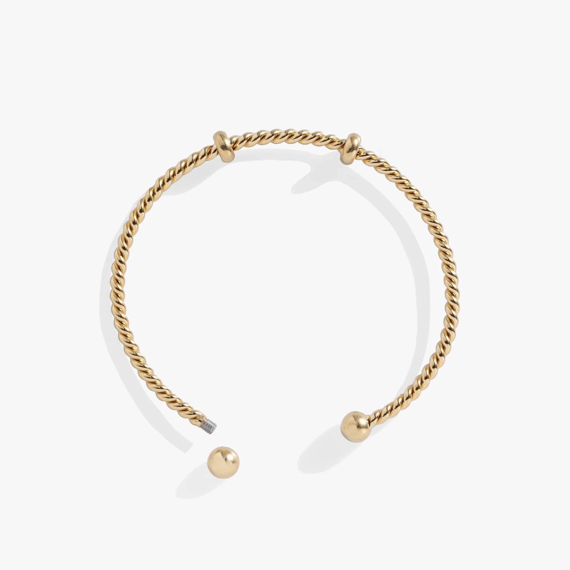 French Rope Charm Bracelet Cuff sold by Alex and Ani product image thumbnail 4