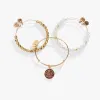 'Most Wonderful Time of the Year' Charm Bangle, Set of 3 sold by Alex and Ani