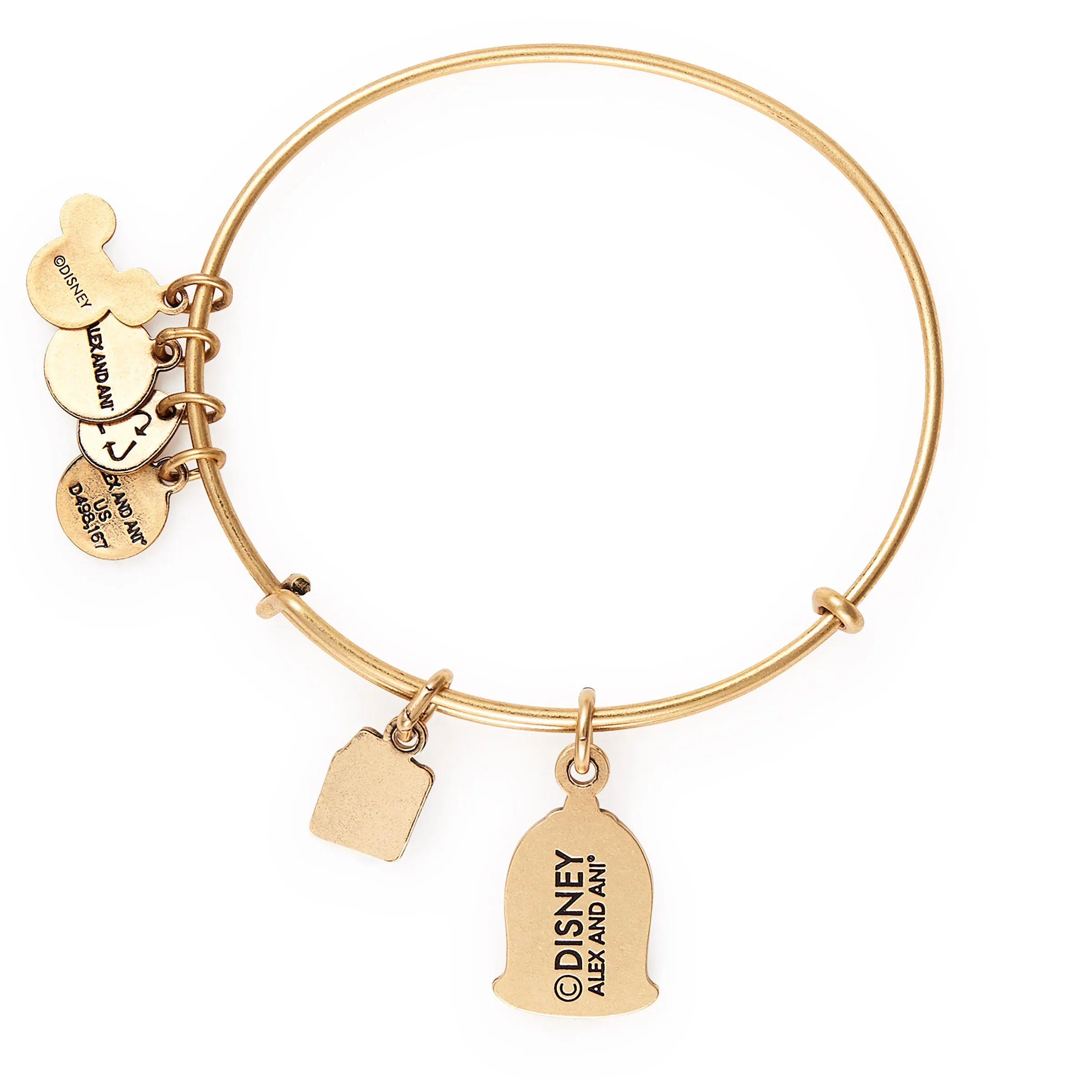 Disney® Belle 'Find True Beauty Within' Duo Charm Bangle sold by Alex and Ani product image thumbnail 2