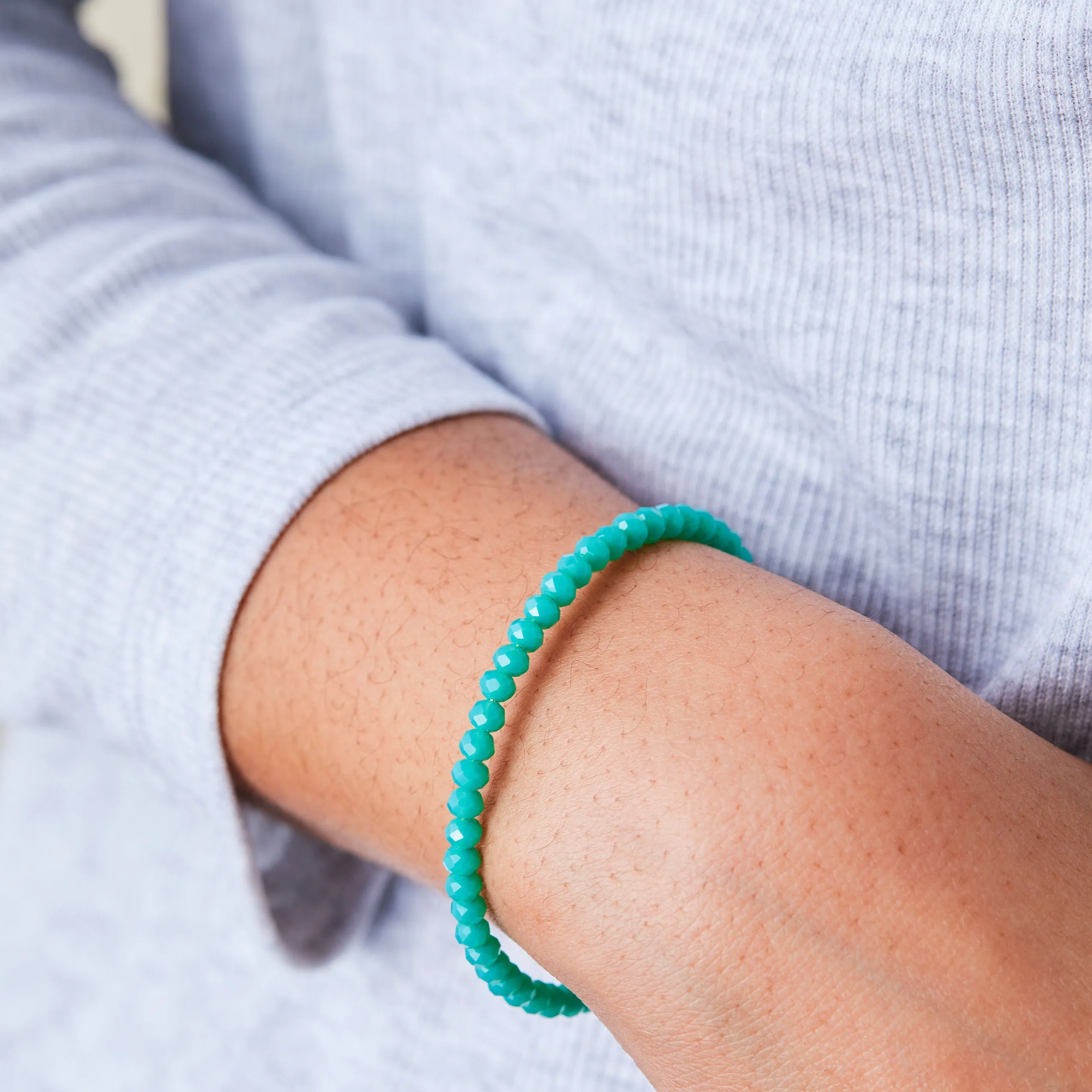 Brilliance Beaded Wrap Bracelet, Emerald Green sold by Alex and Ani product image thumbnail 2