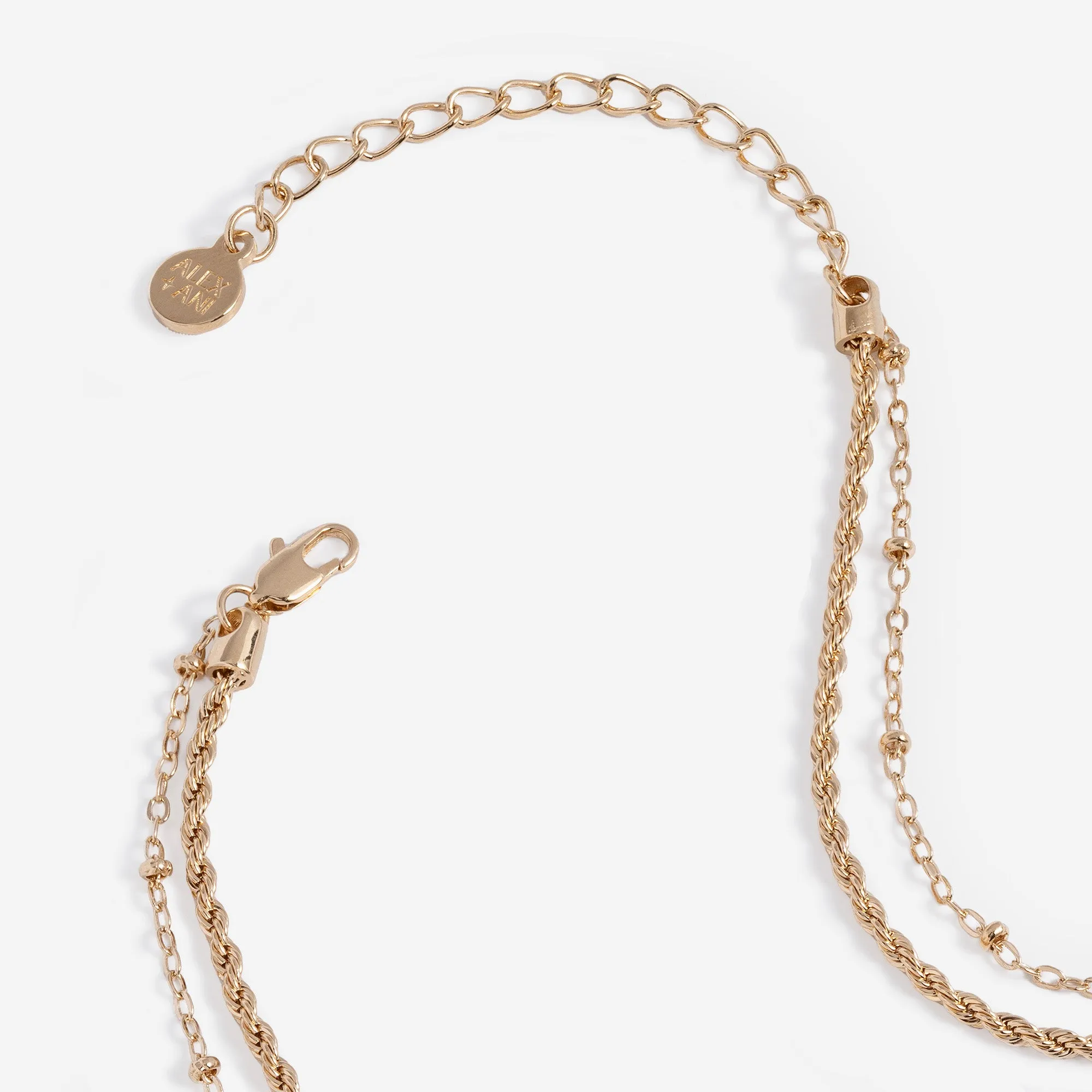 Crystal Dragonfly Double Layer Necklace sold by Alex and Ani product image thumbnail 3